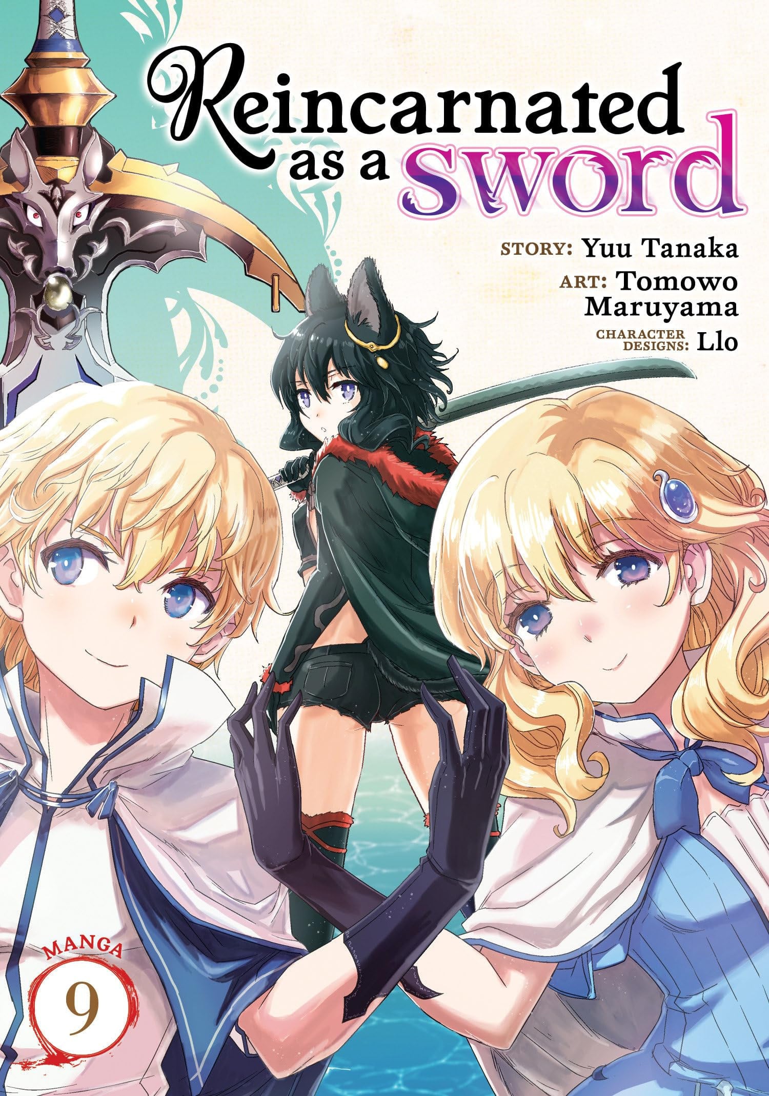 Reincarnated as a Sword Vol. 9 cover