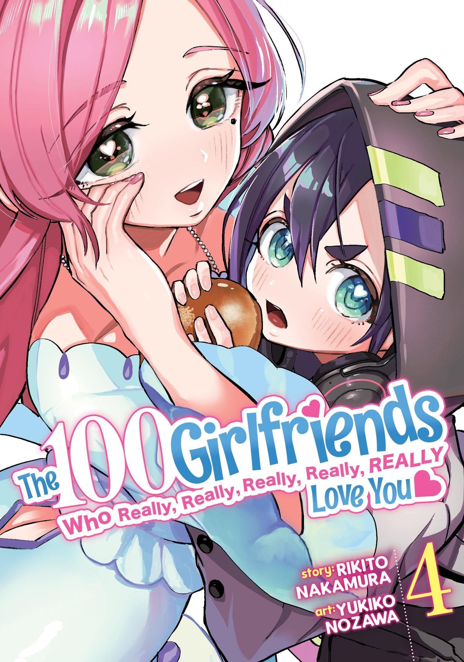 The 100 Girlfriends Who Really, Really, Really, Really, Really Love You Vol. 4 cover