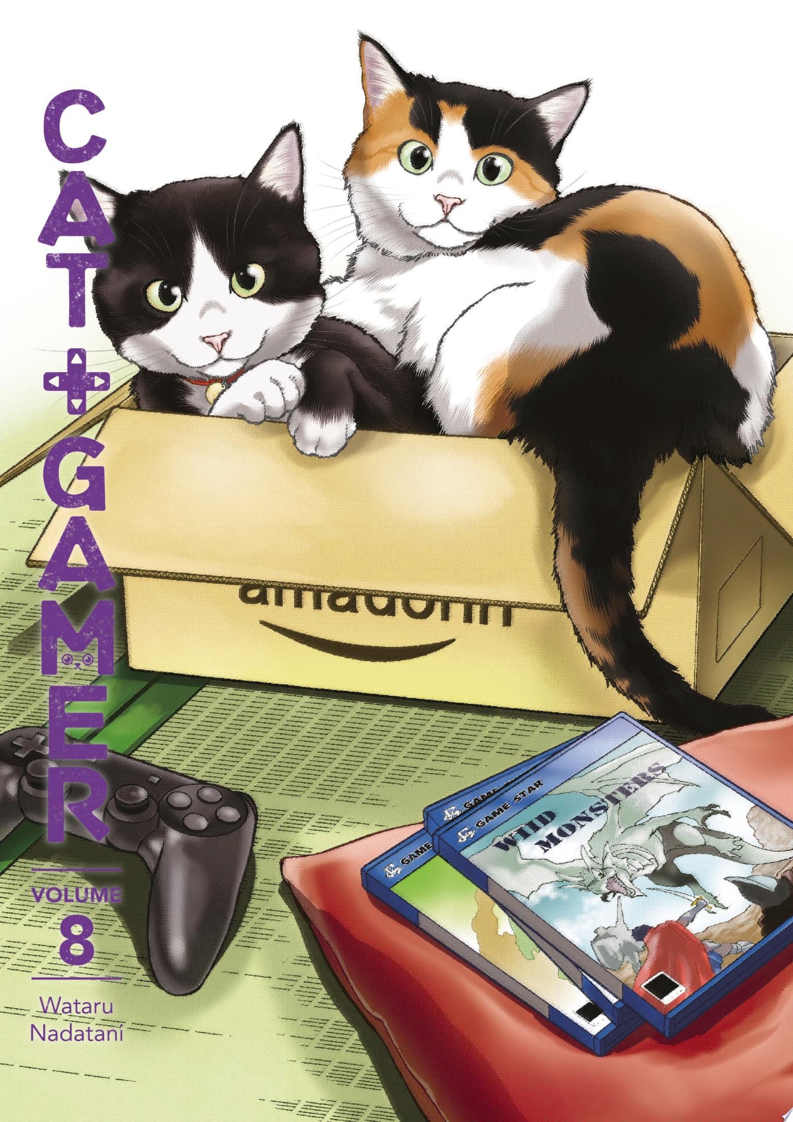 Cat + Gamer Vol. 8 cover
