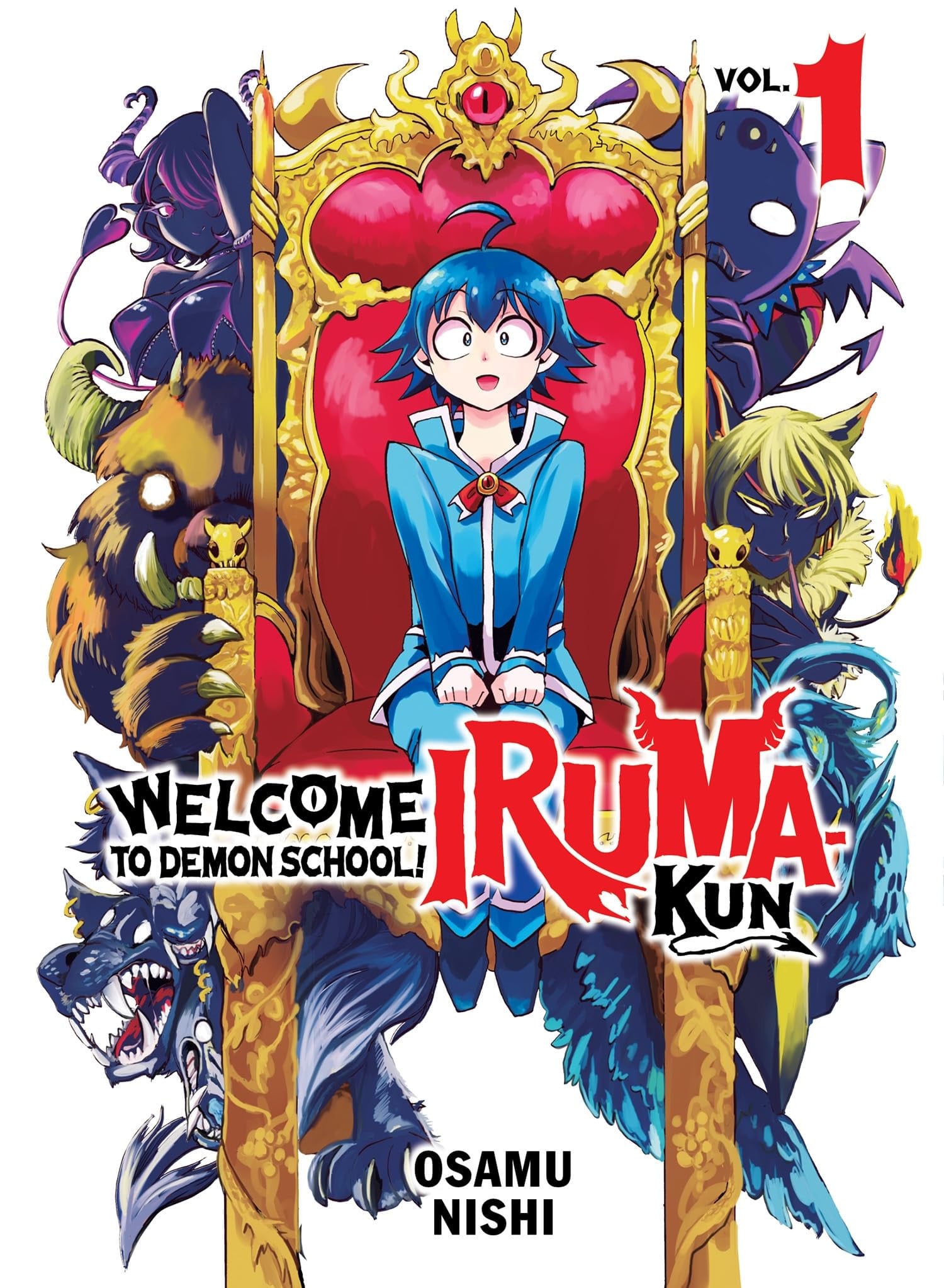 Welcome to Demon School! Iruma-kun Vol. 1 cover