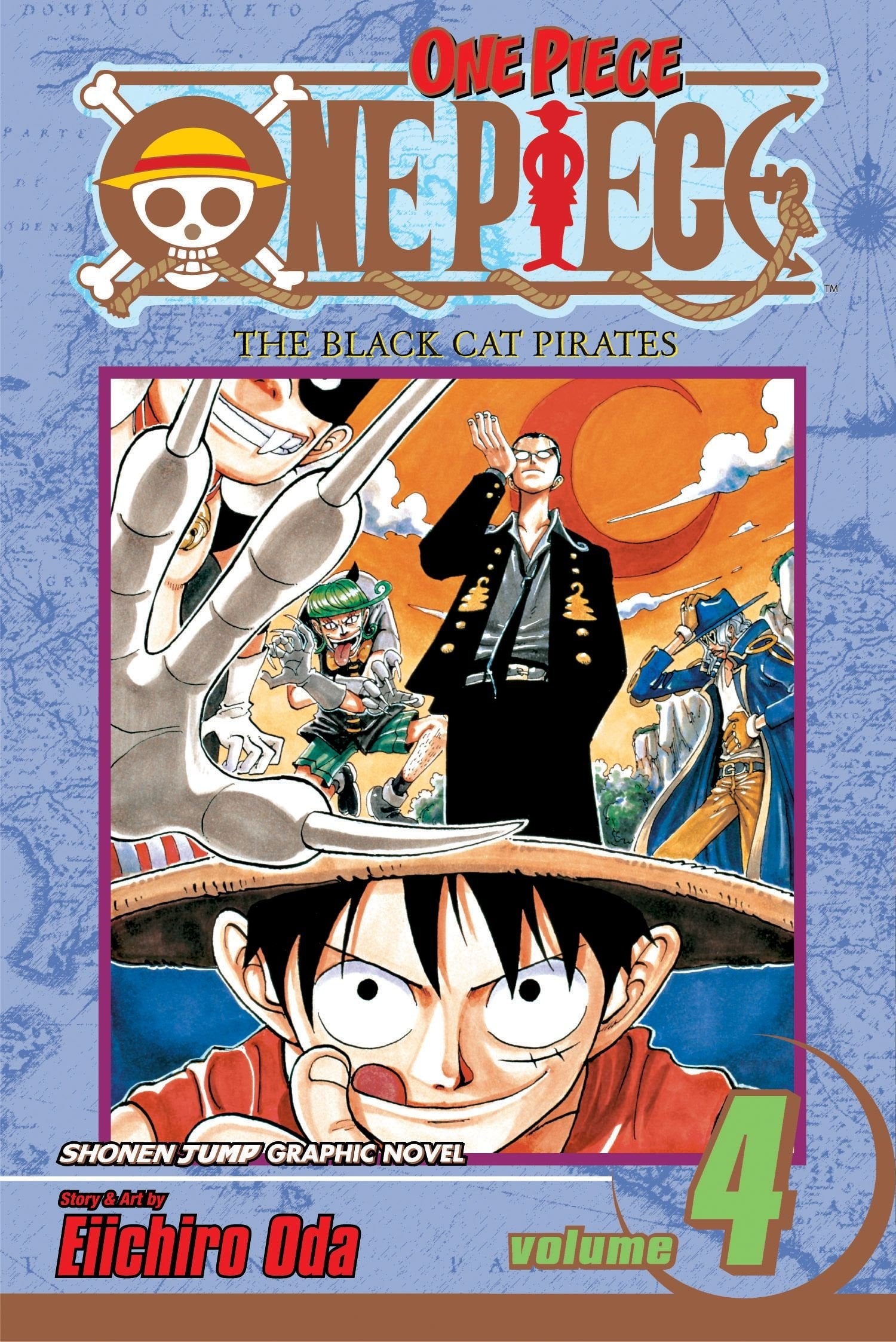 One Piece Vol. 4 cover