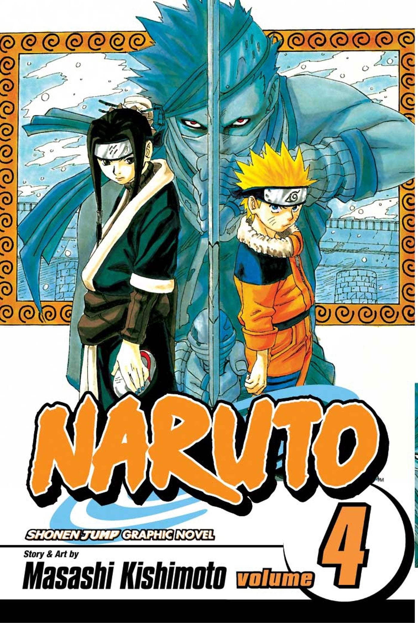 Naruto Vol. 4 cover
