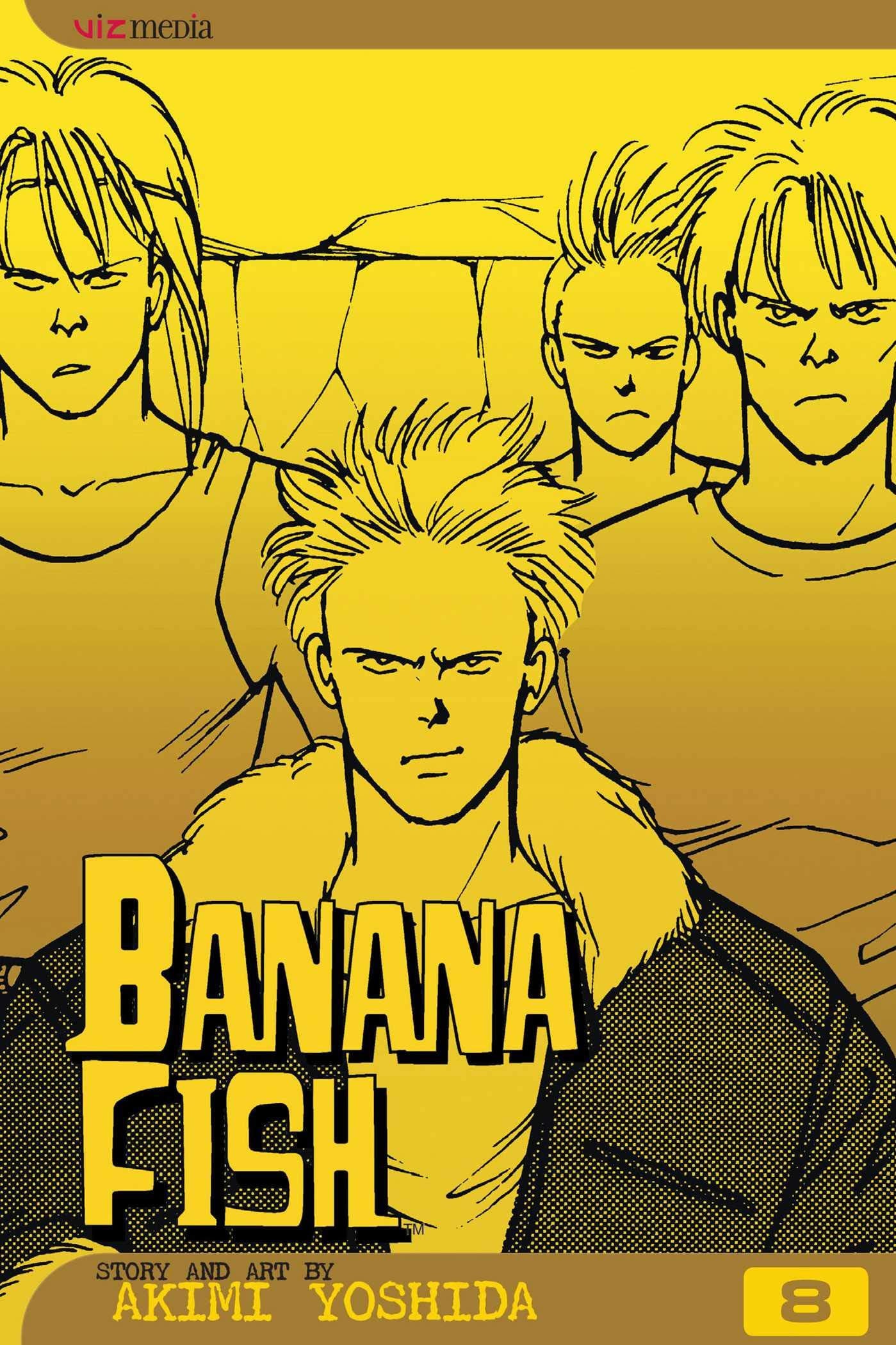 Banana Fish Vol. 8 cover