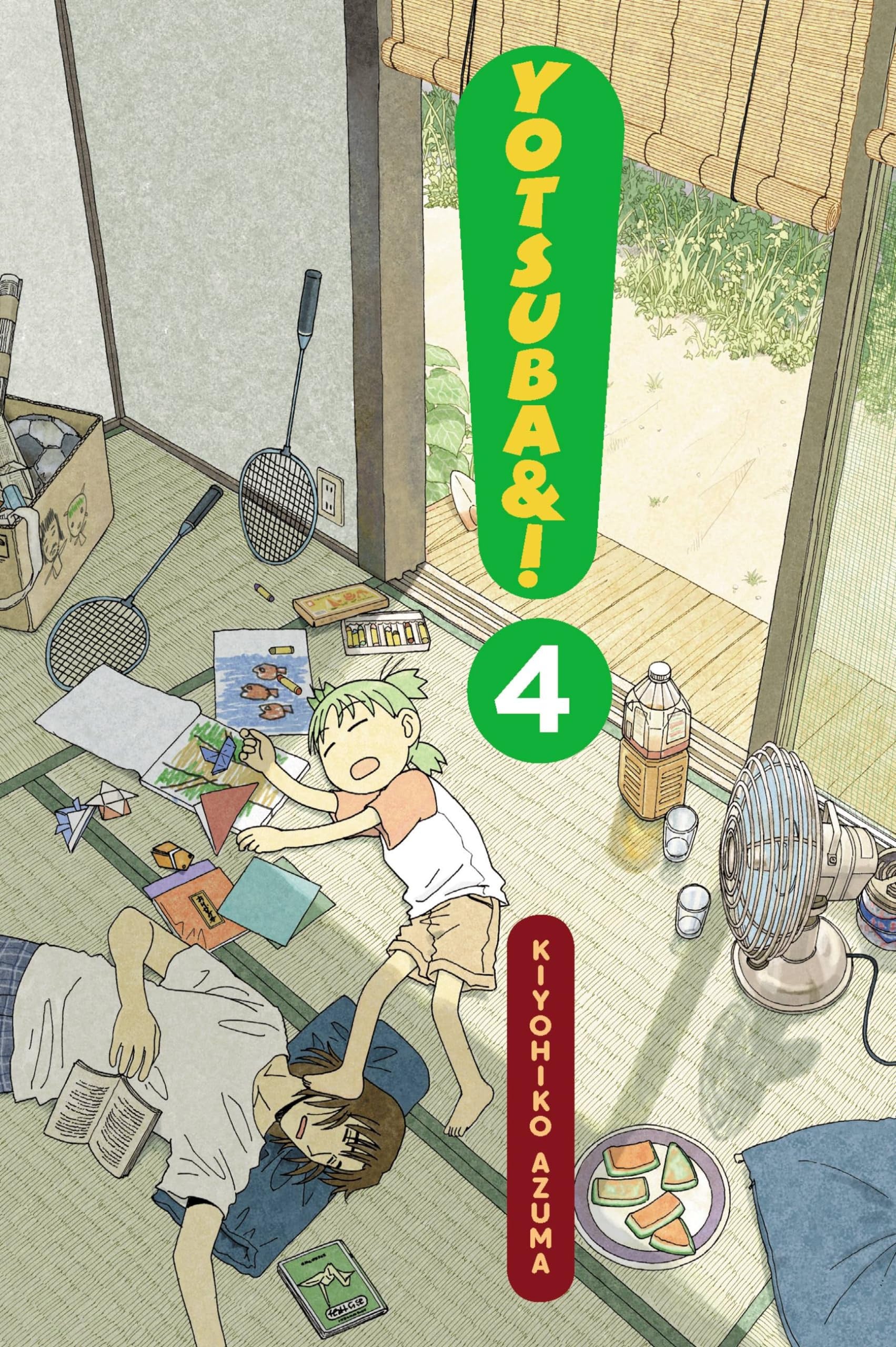 Yotsuba&! Vol. 4 cover