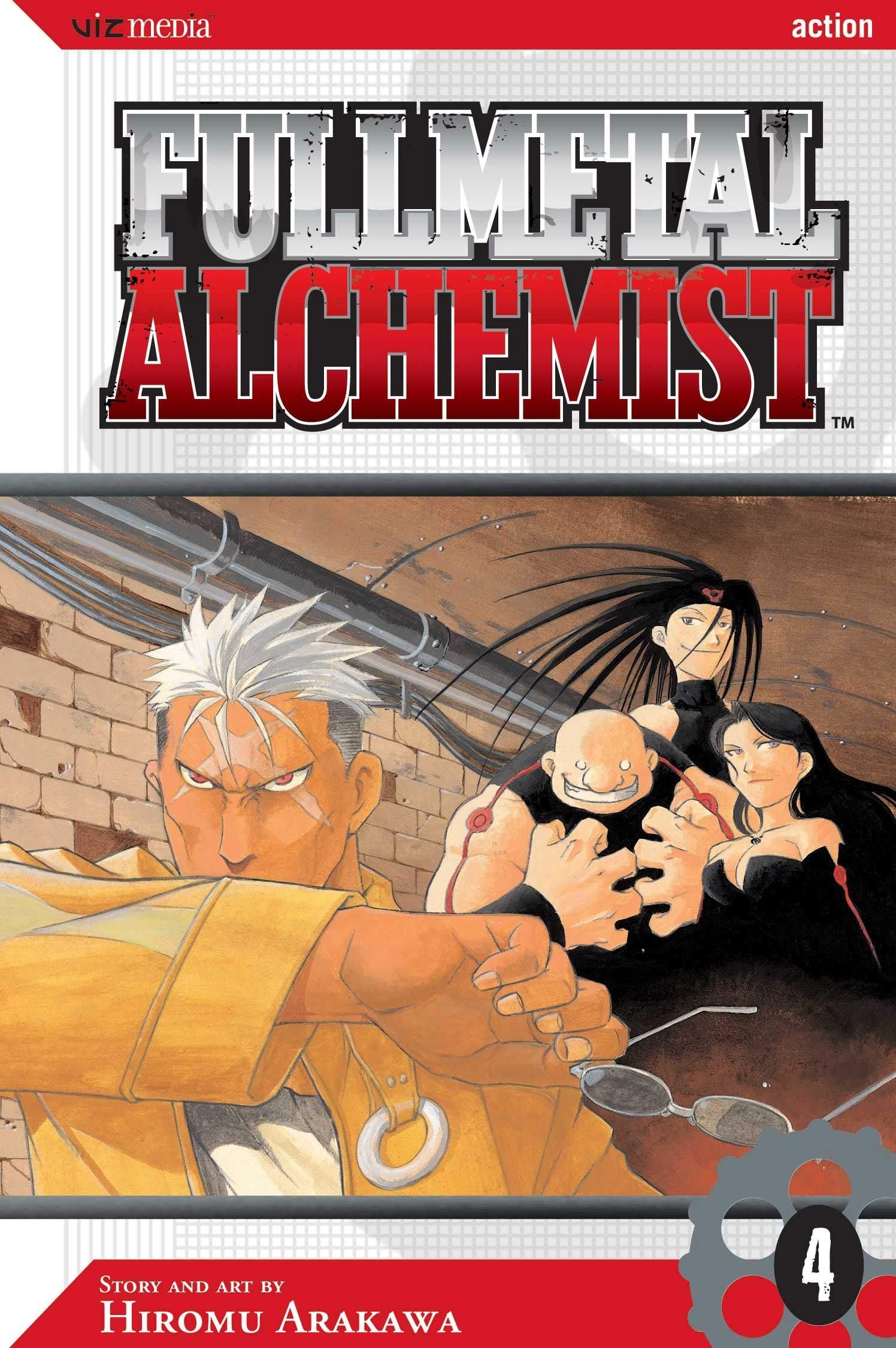 Fullmetal Alchemist Vol. 4 cover