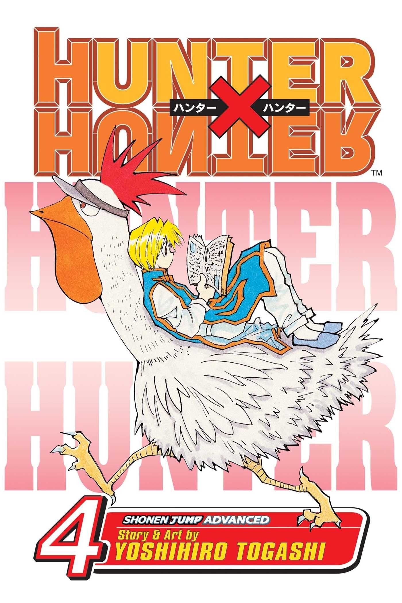 Hunter X Hunter Vol. 4 cover