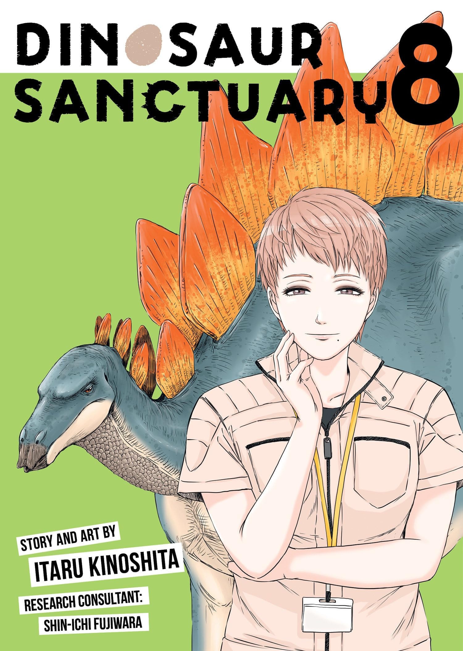 Dinosaur Sanctuary Vol. 8 cover