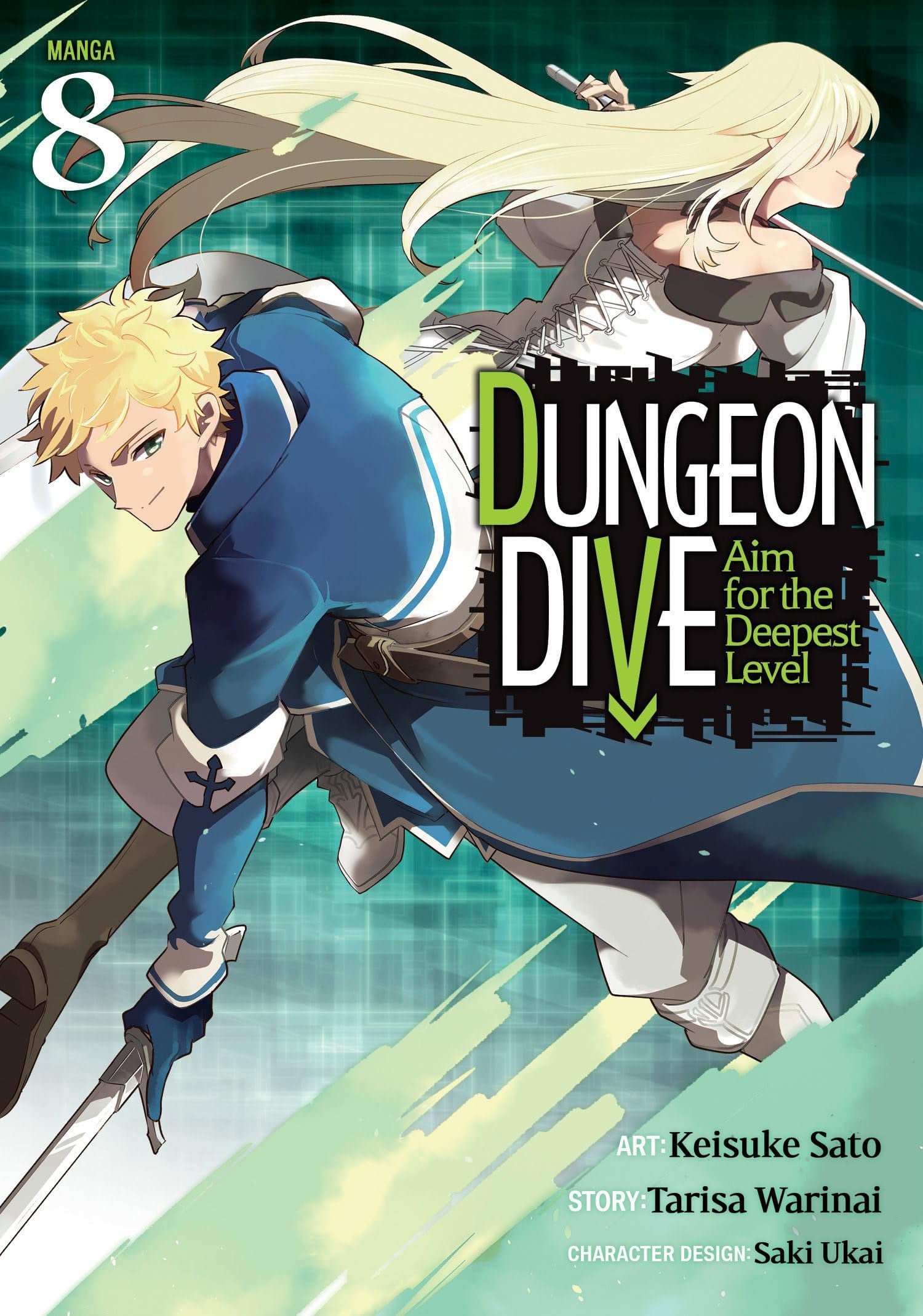 DUNGEON DIVE: Aim for the Deepest Level Vol. 8 cover