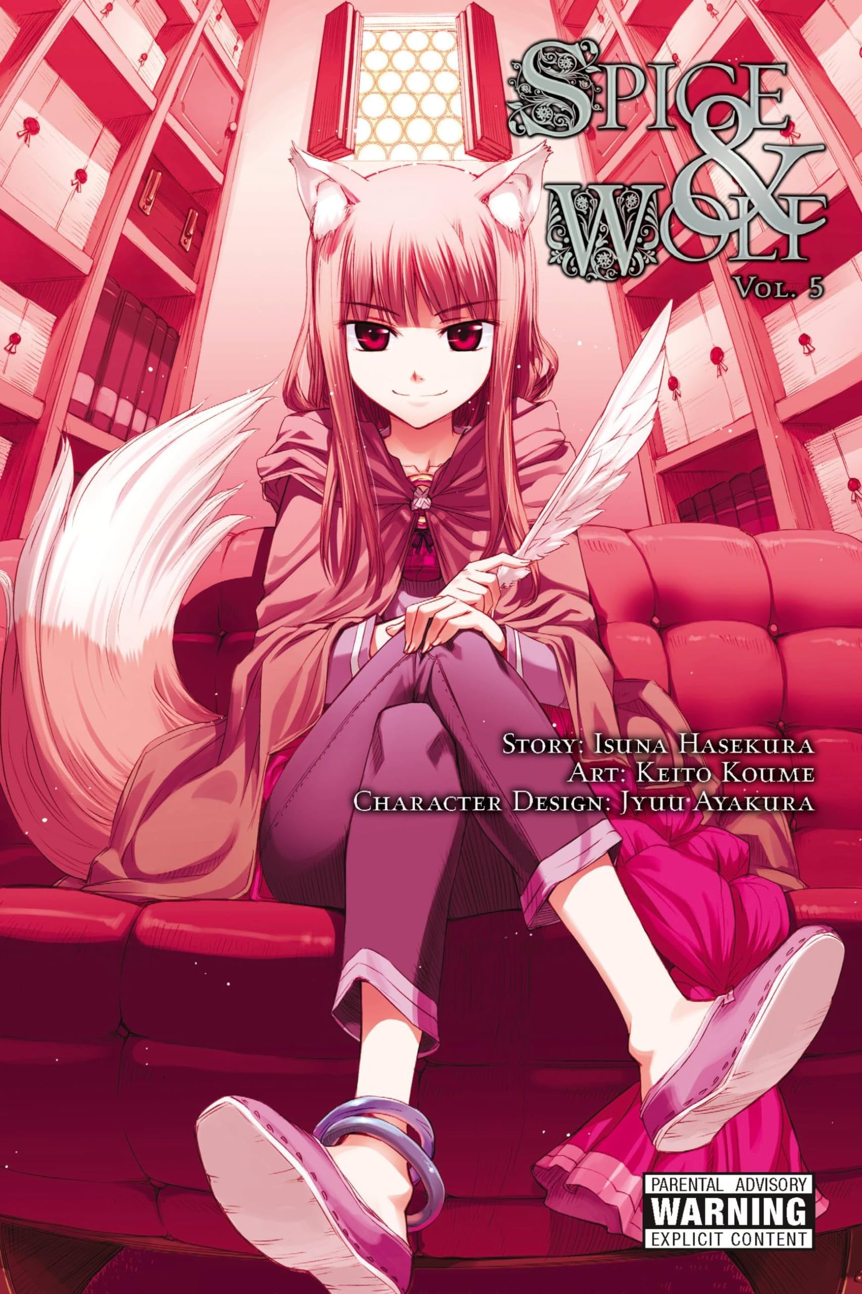 Spice and Wolf Vol. 5 cover