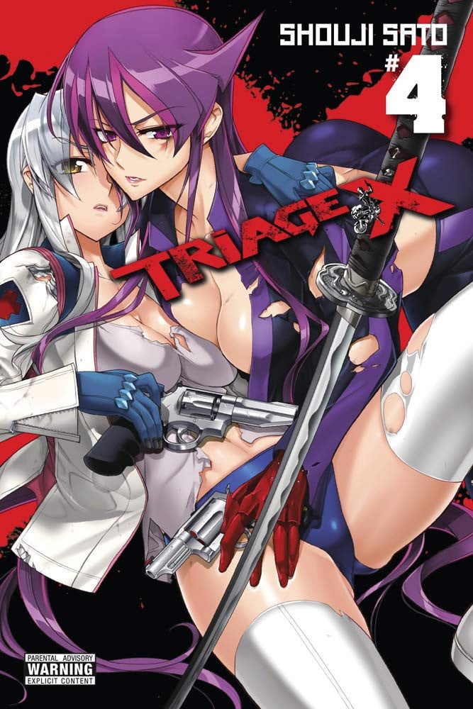 Triage X Vol. 4 cover