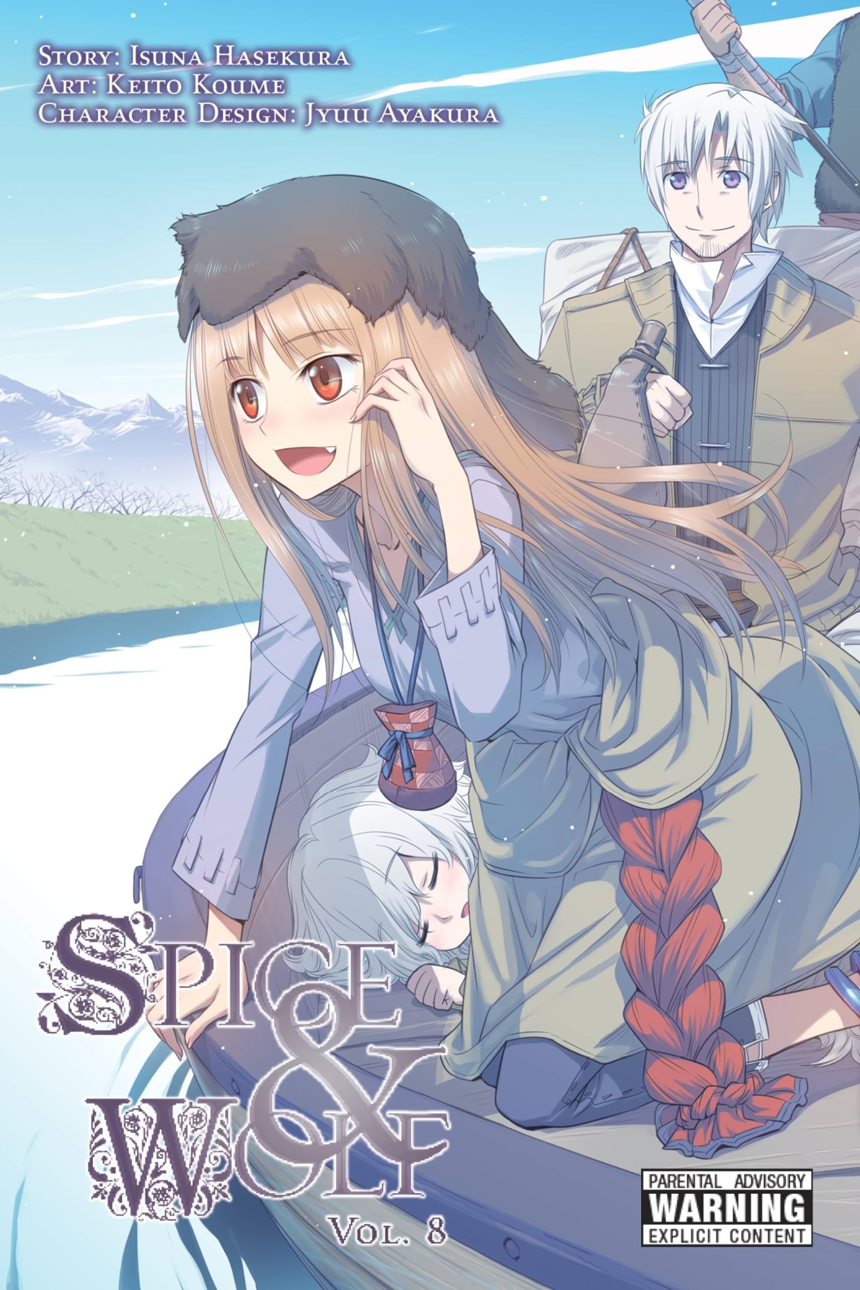 Spice and Wolf Vol. 8 cover