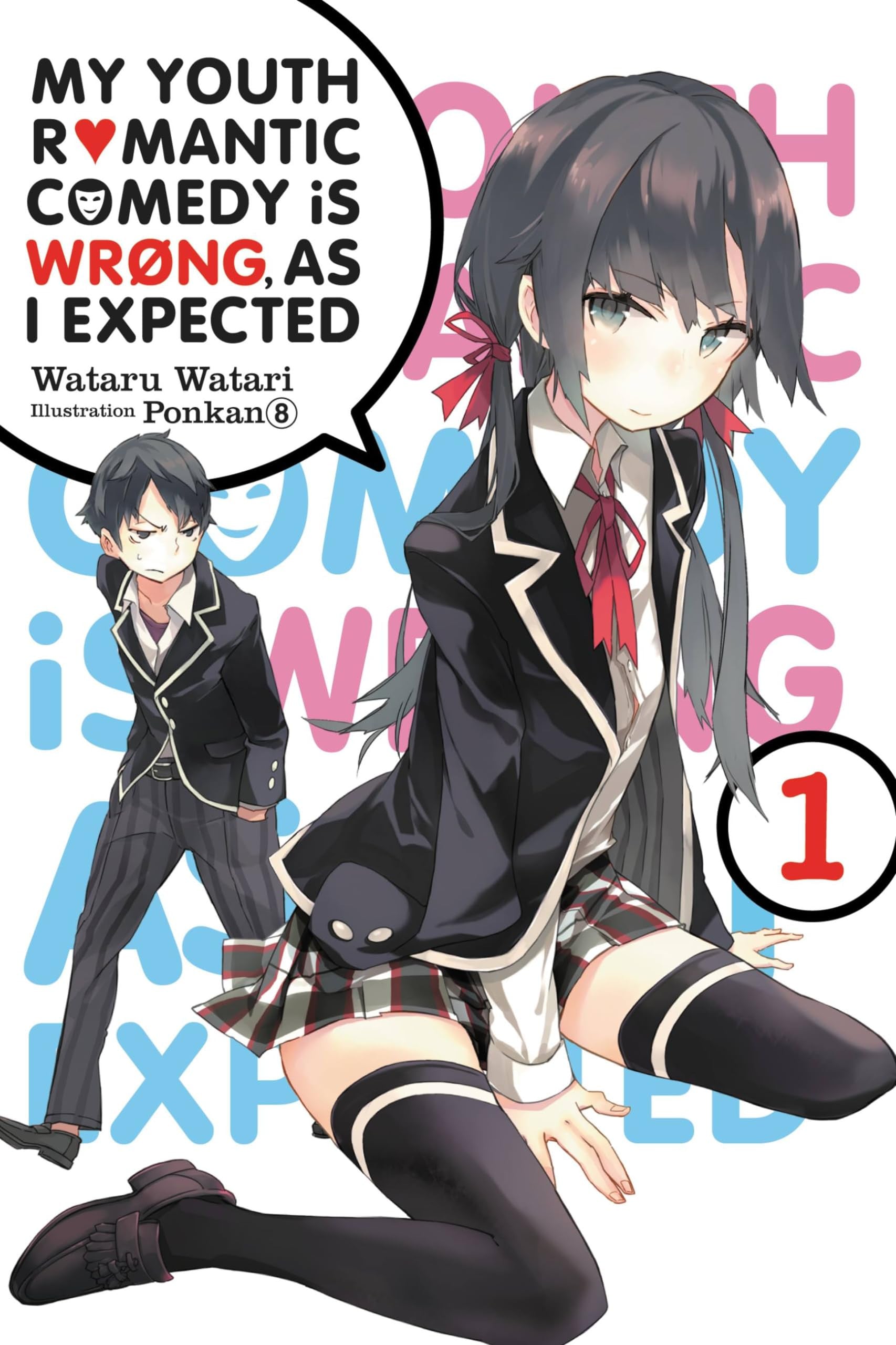 My Youth Romantic Comedy Is Wrong, As I Expected Vol. 1 cover