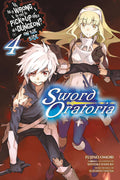 Is It Wrong to Try to Pick Up Girls in a Dungeon? On the Side: Sword Oratoria Vol. 4 cover