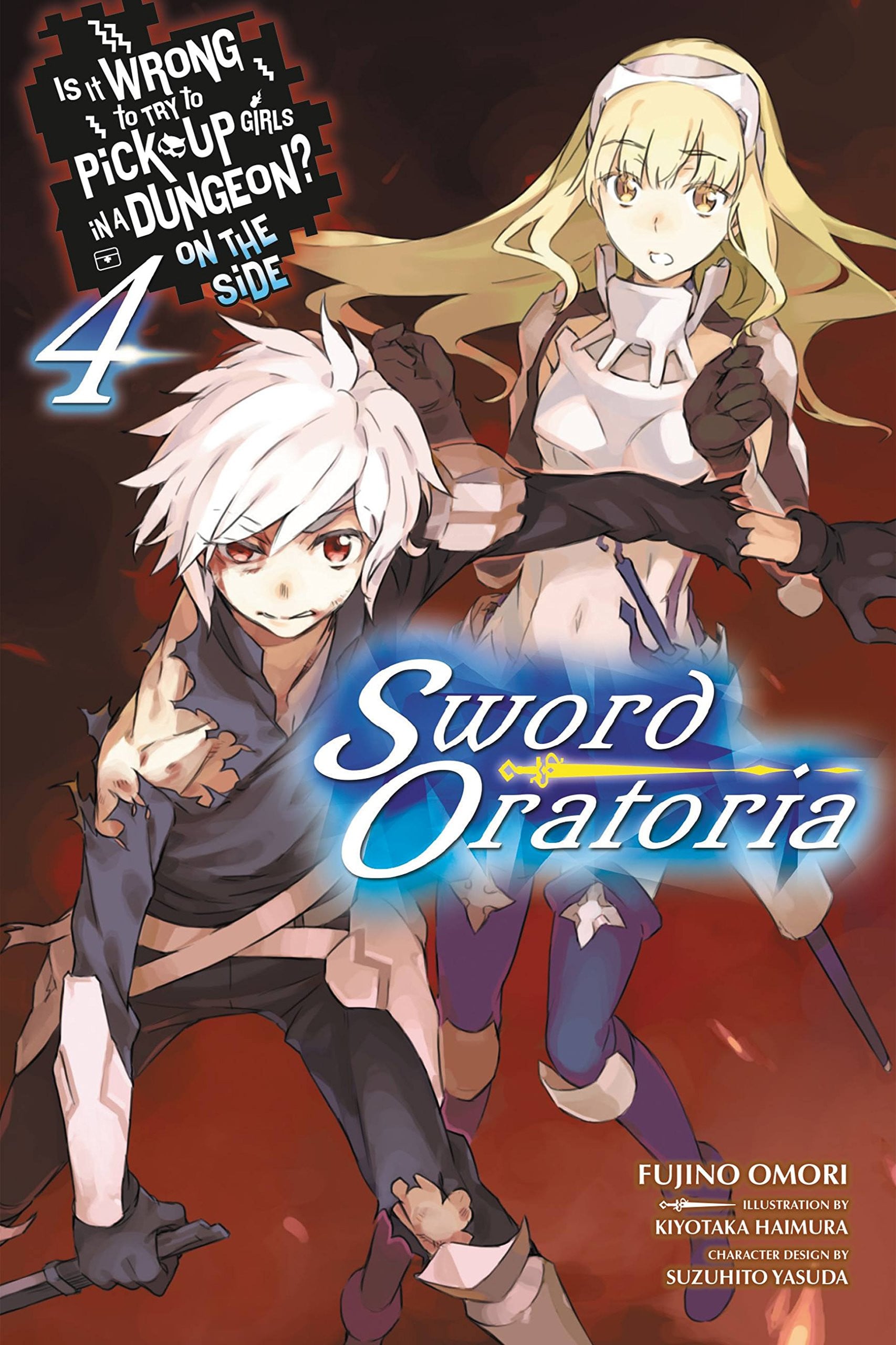 Is It Wrong to Try to Pick Up Girls in a Dungeon? On the Side: Sword Oratoria Vol. 4 cover