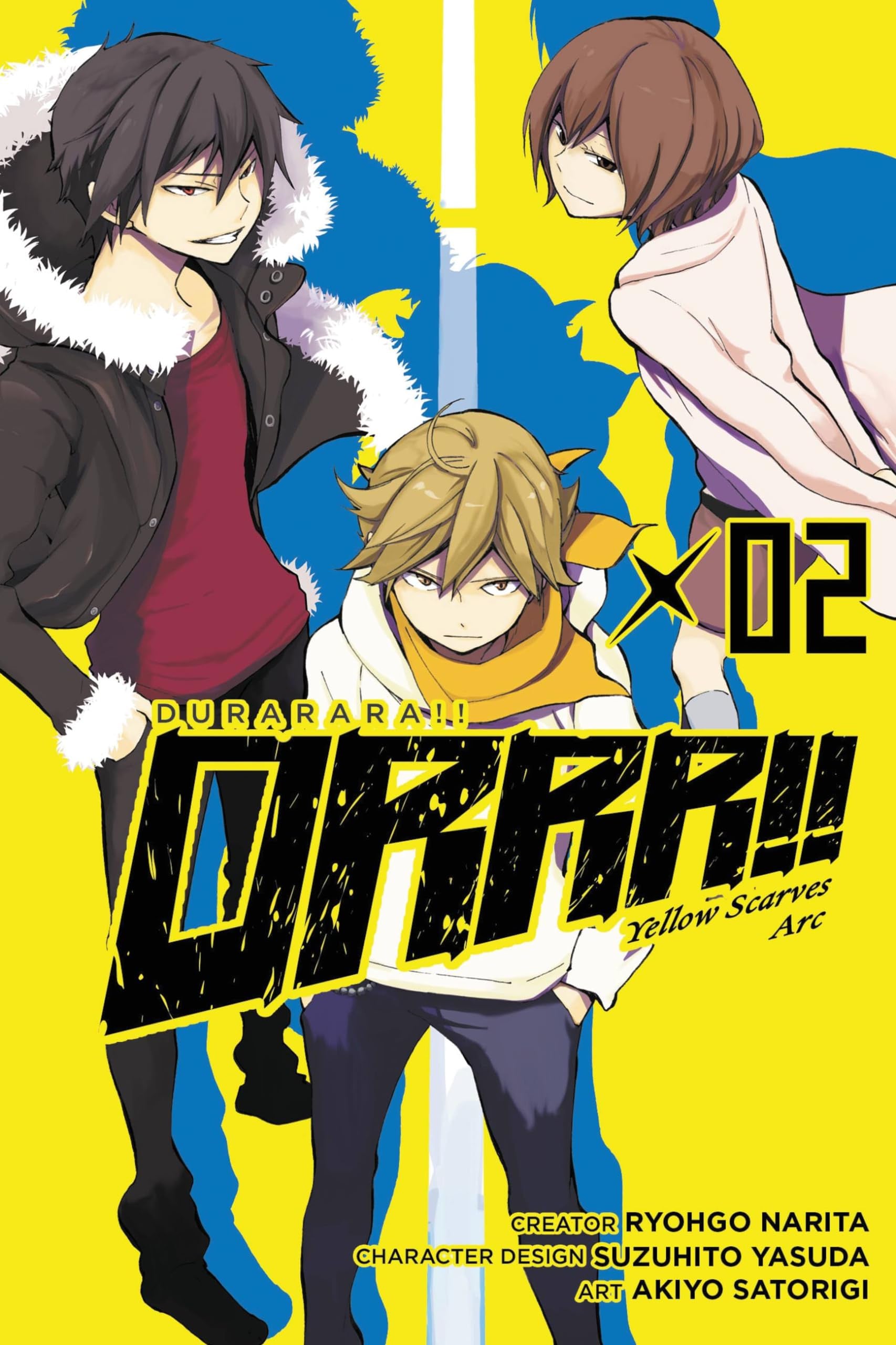 Durarara!! Yellow Scarves Arc Vol. 2 cover