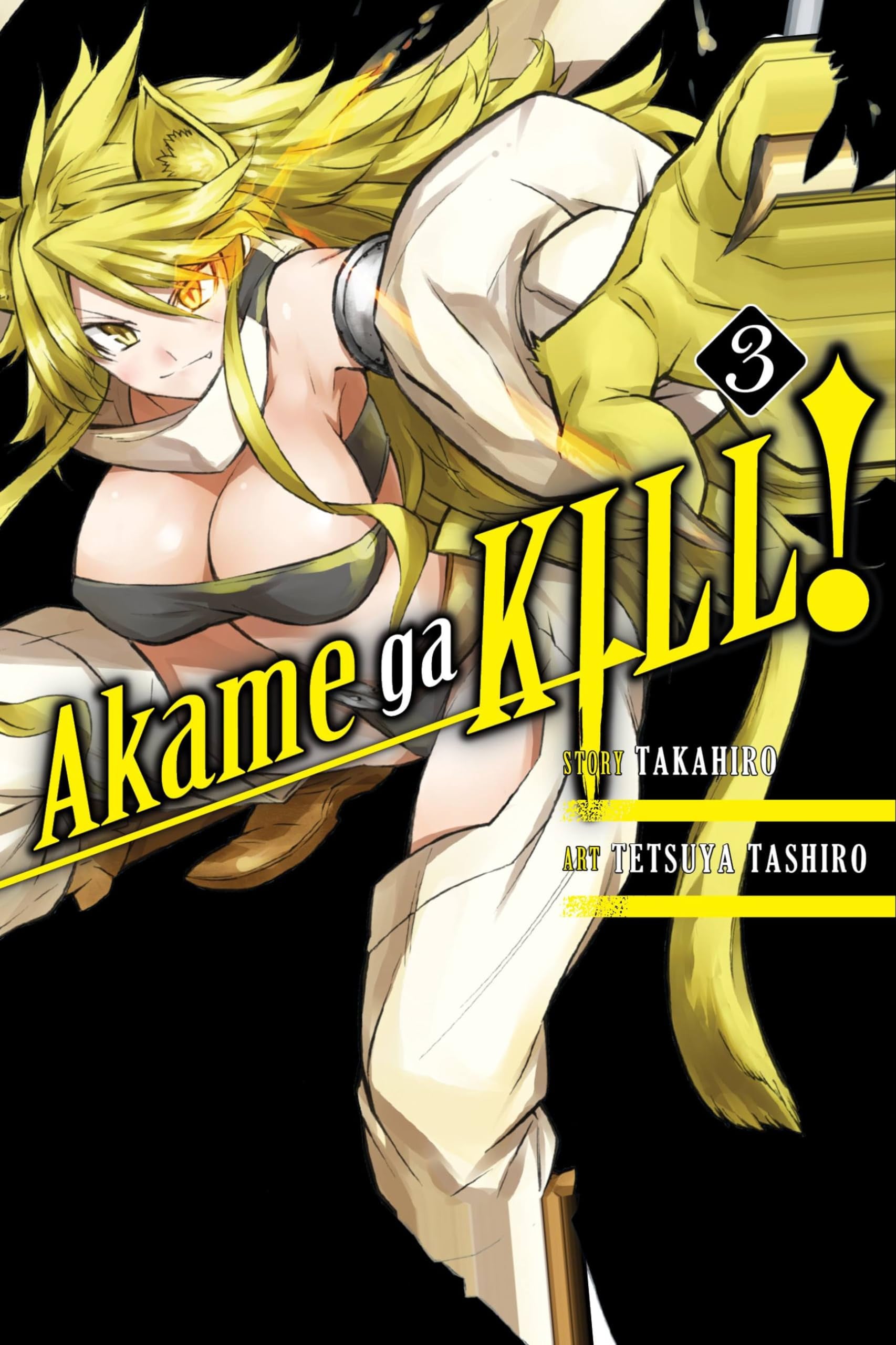 Akame ga KILL! Vol. 3 cover