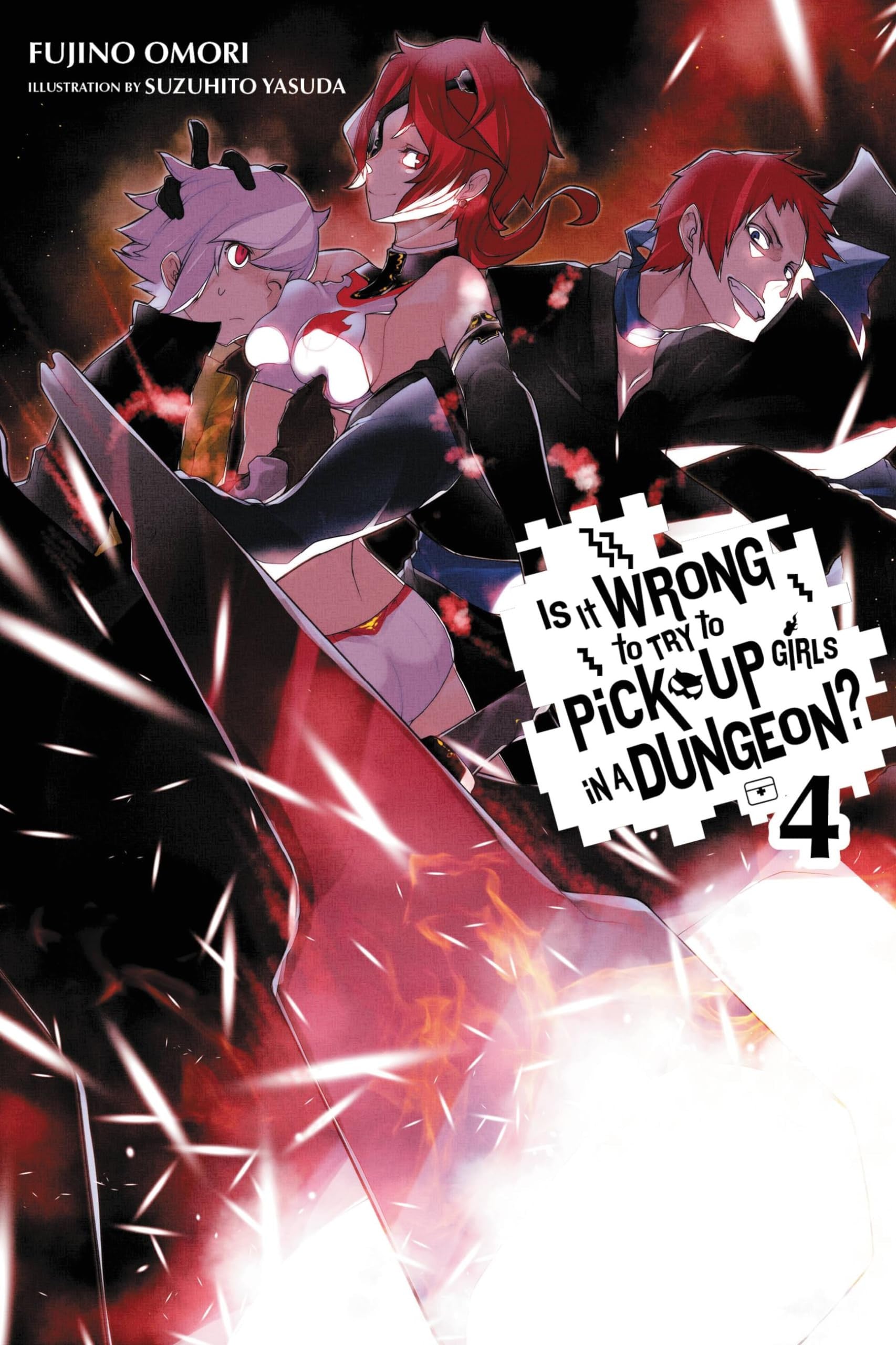 Is It Wrong to Try to Pick Up Girls in a Dungeon? Vol. 4 cover