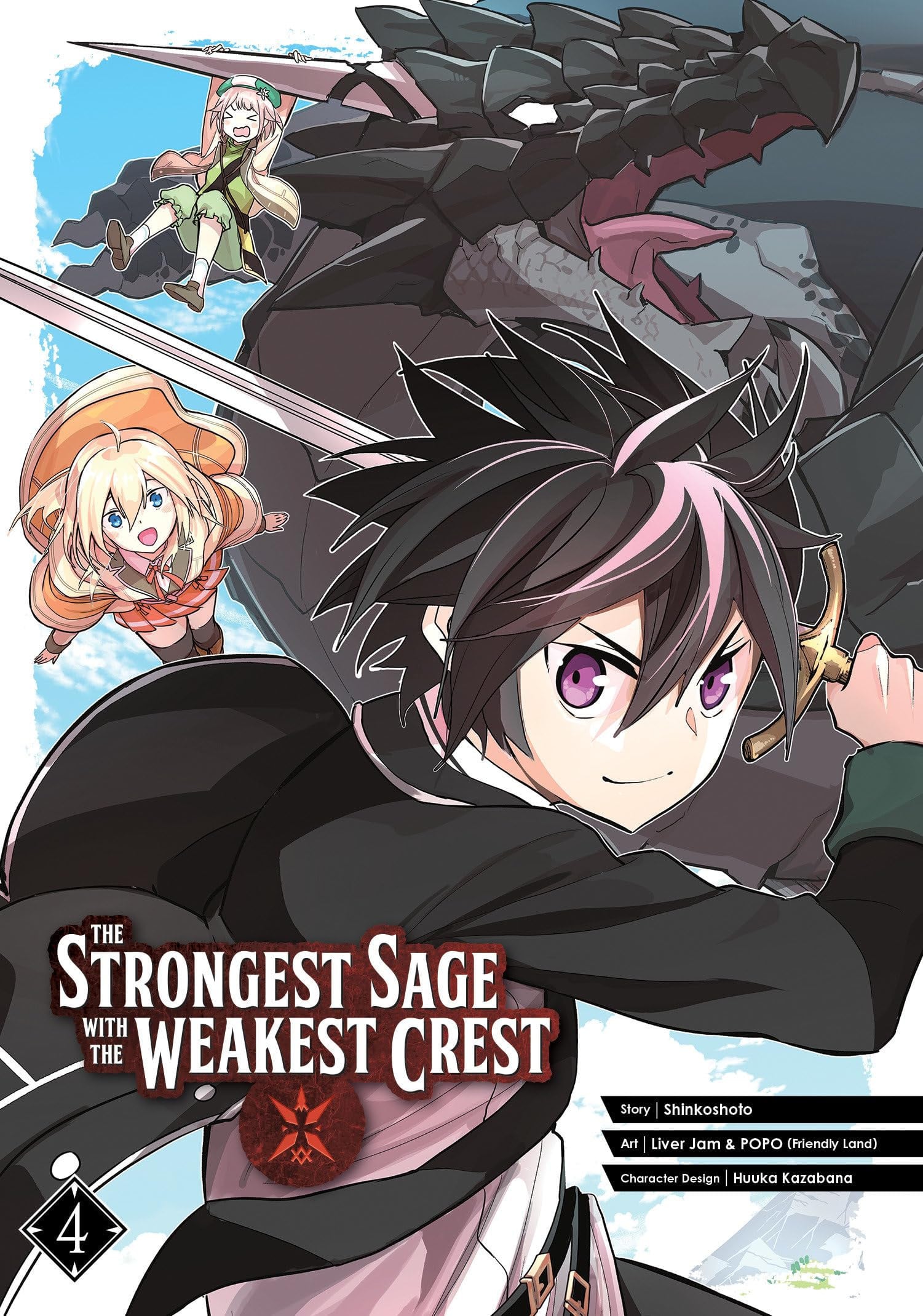 The Strongest Sage with the Weakest Crest Vol. 4 cover