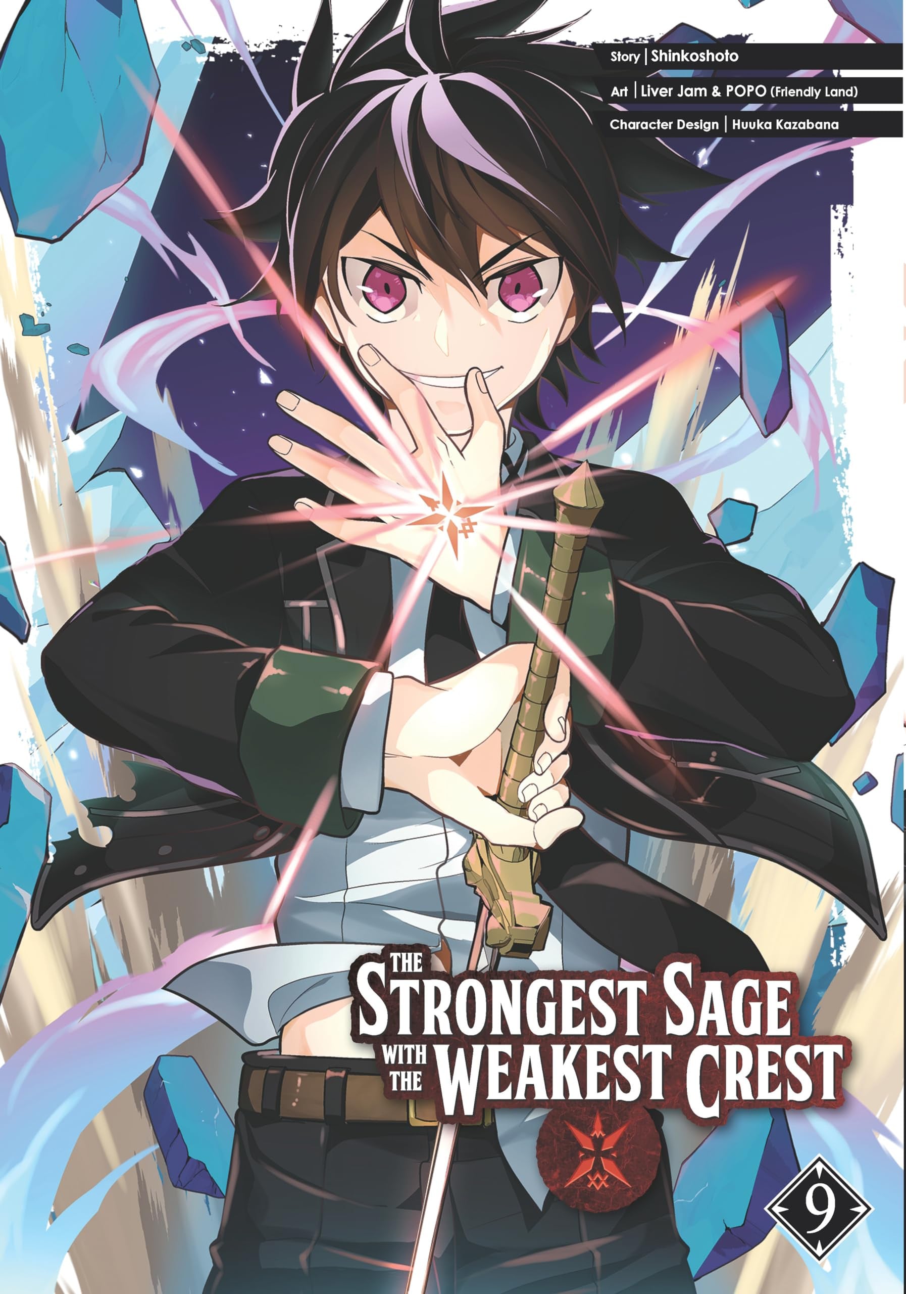 The Strongest Sage with the Weakest Crest Vol. 9 cover