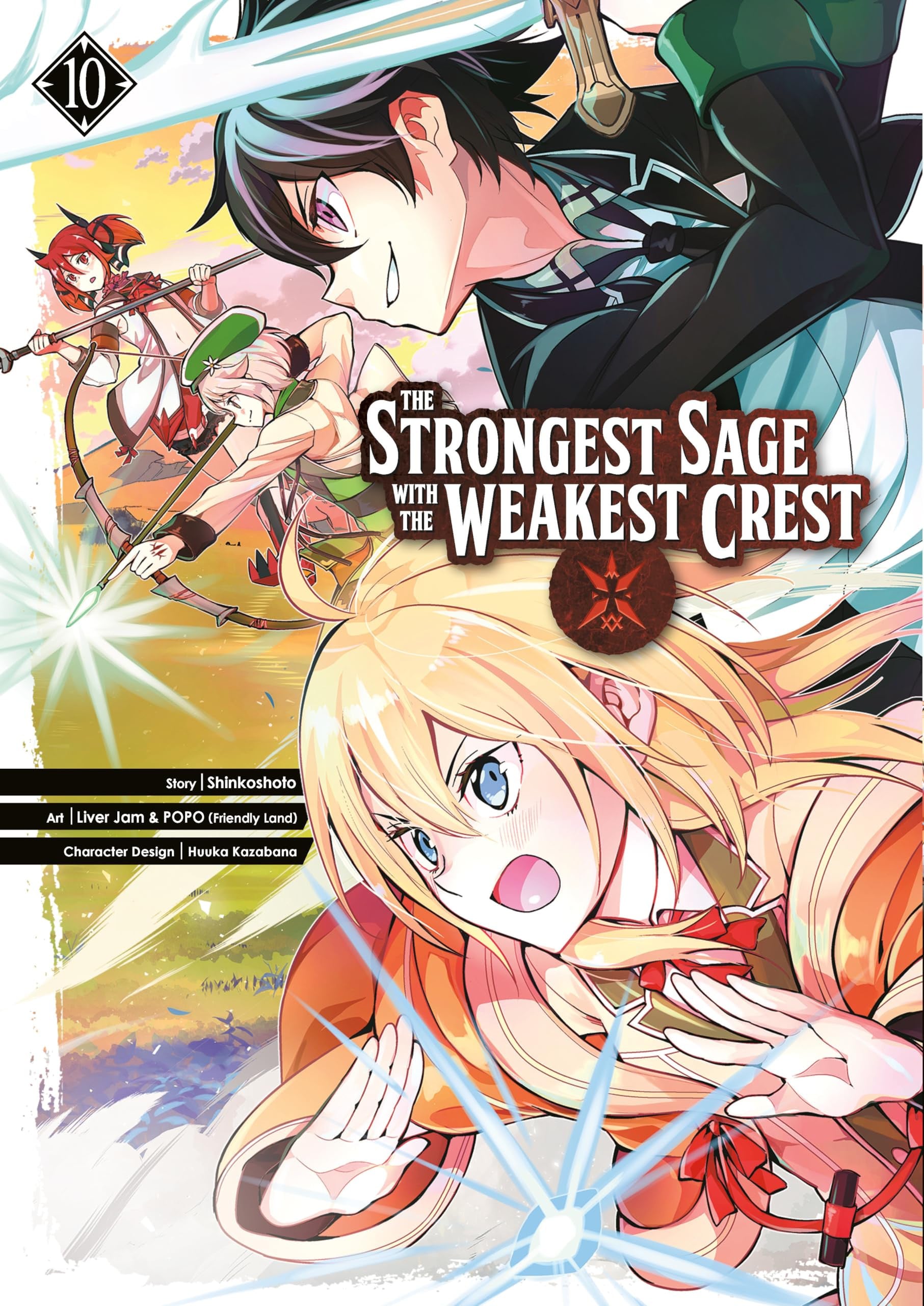 The Strongest Sage with the Weakest Crest Vol. 10 cover