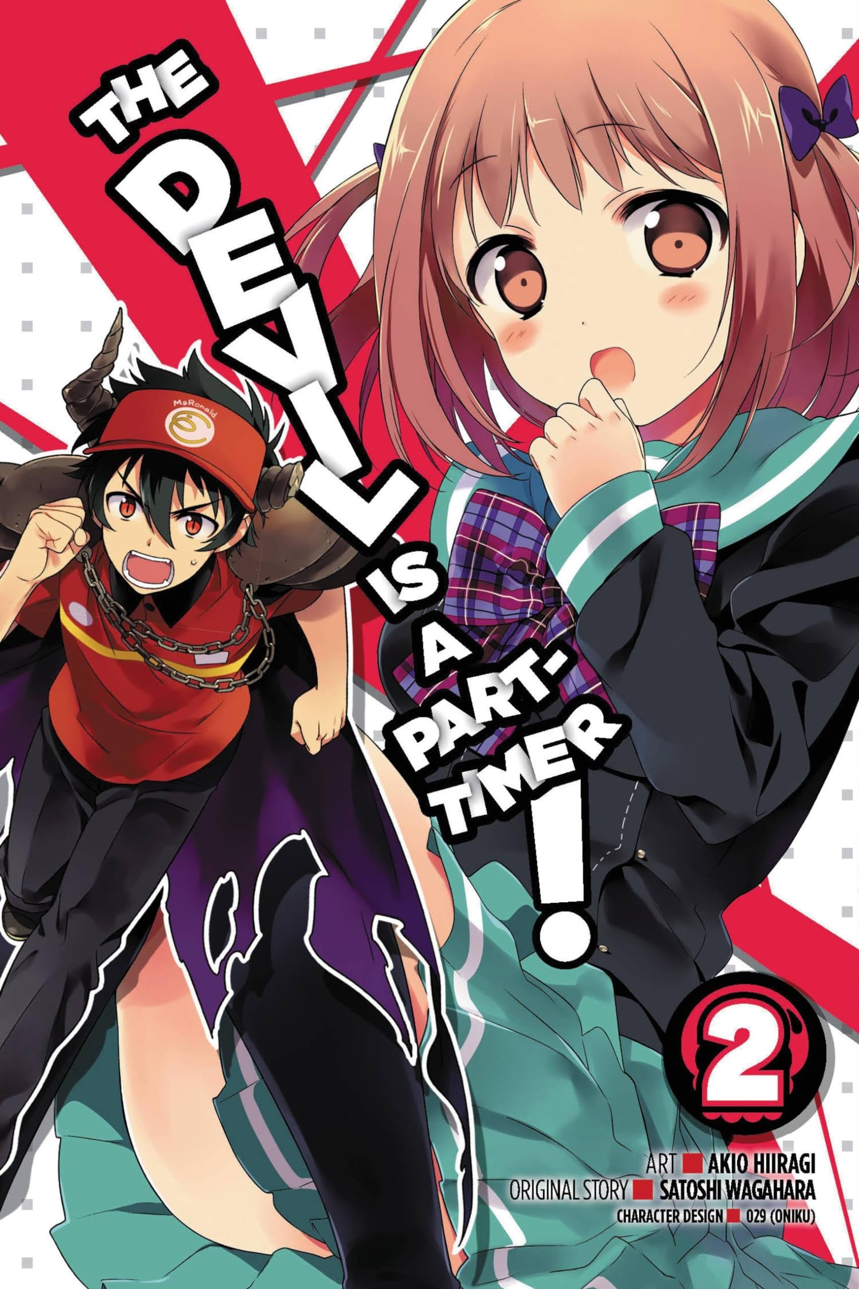 The Devil Is a Part-Timer! Vol. 2 cover