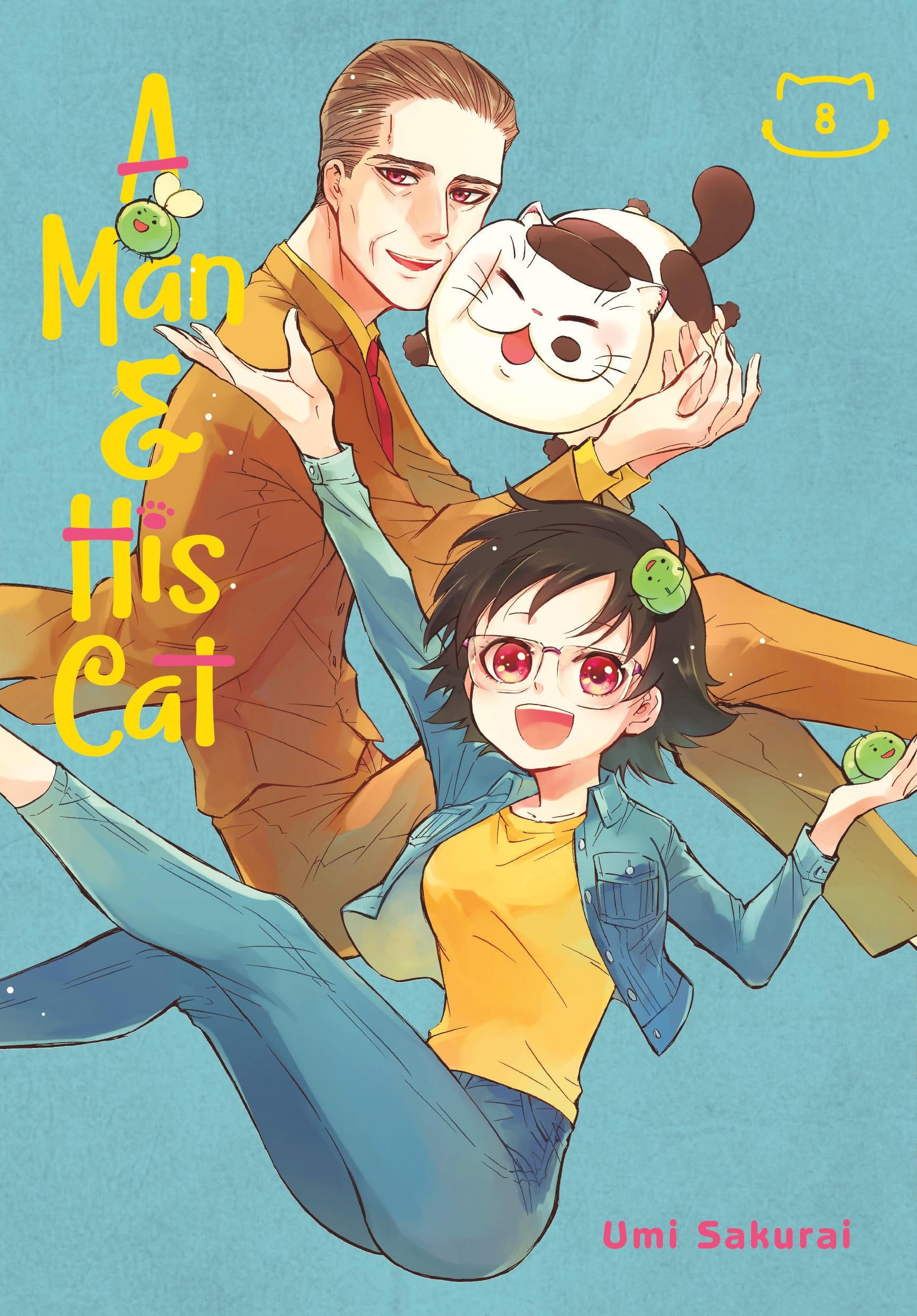 A Man and His Cat Vol. 8 cover
