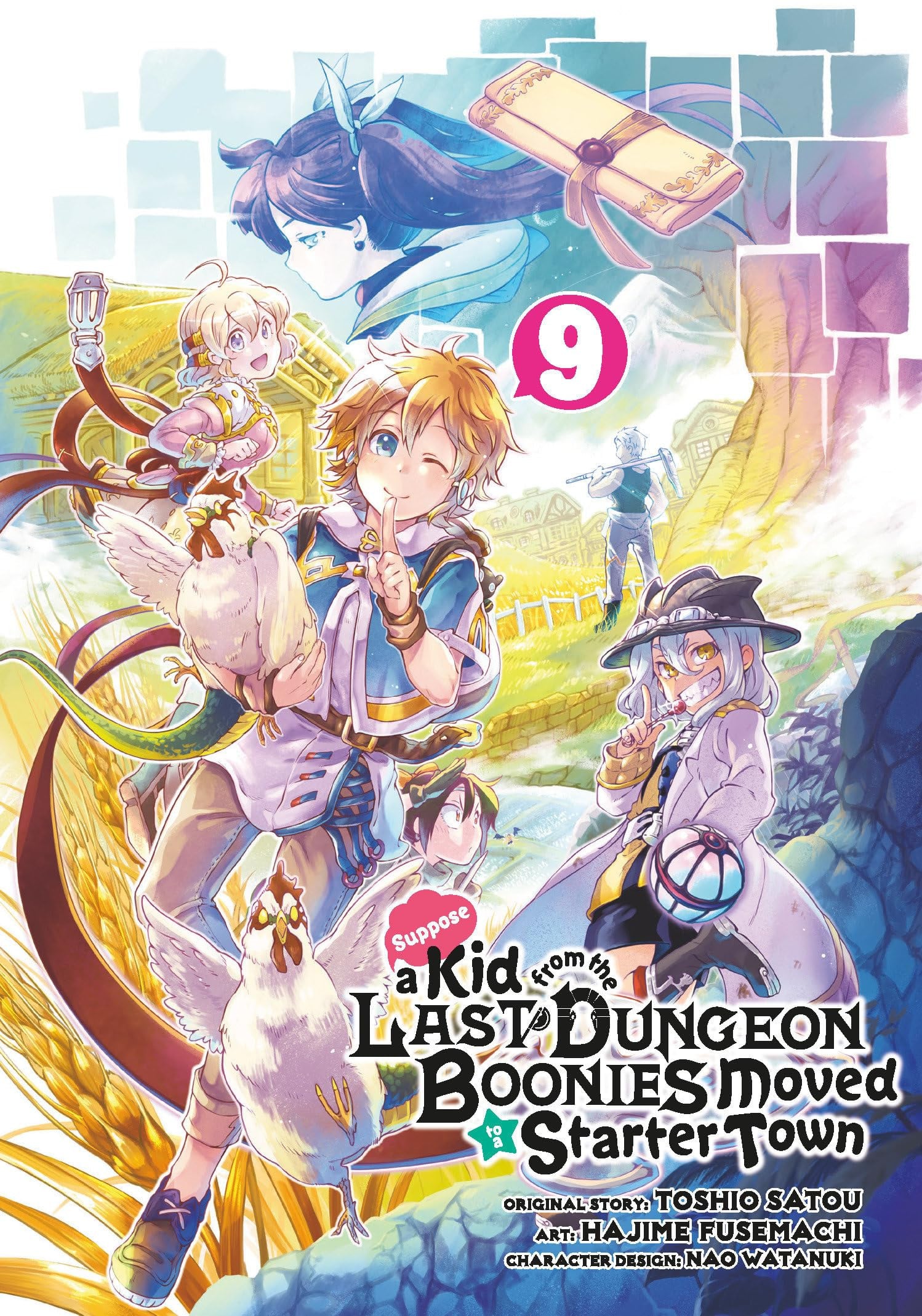 Suppose a Kid from the Last Dungeon Boonies Moved to a Starter Town Vol. 9 cover