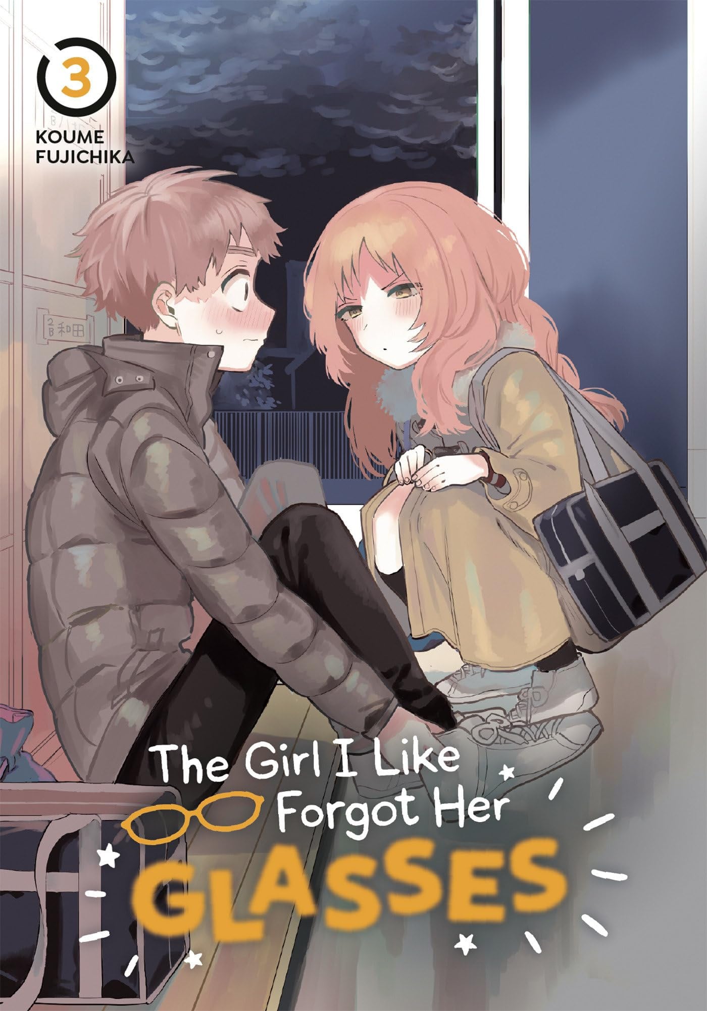 The Girl I Like Forgot Her Glasses Vol. 3 cover