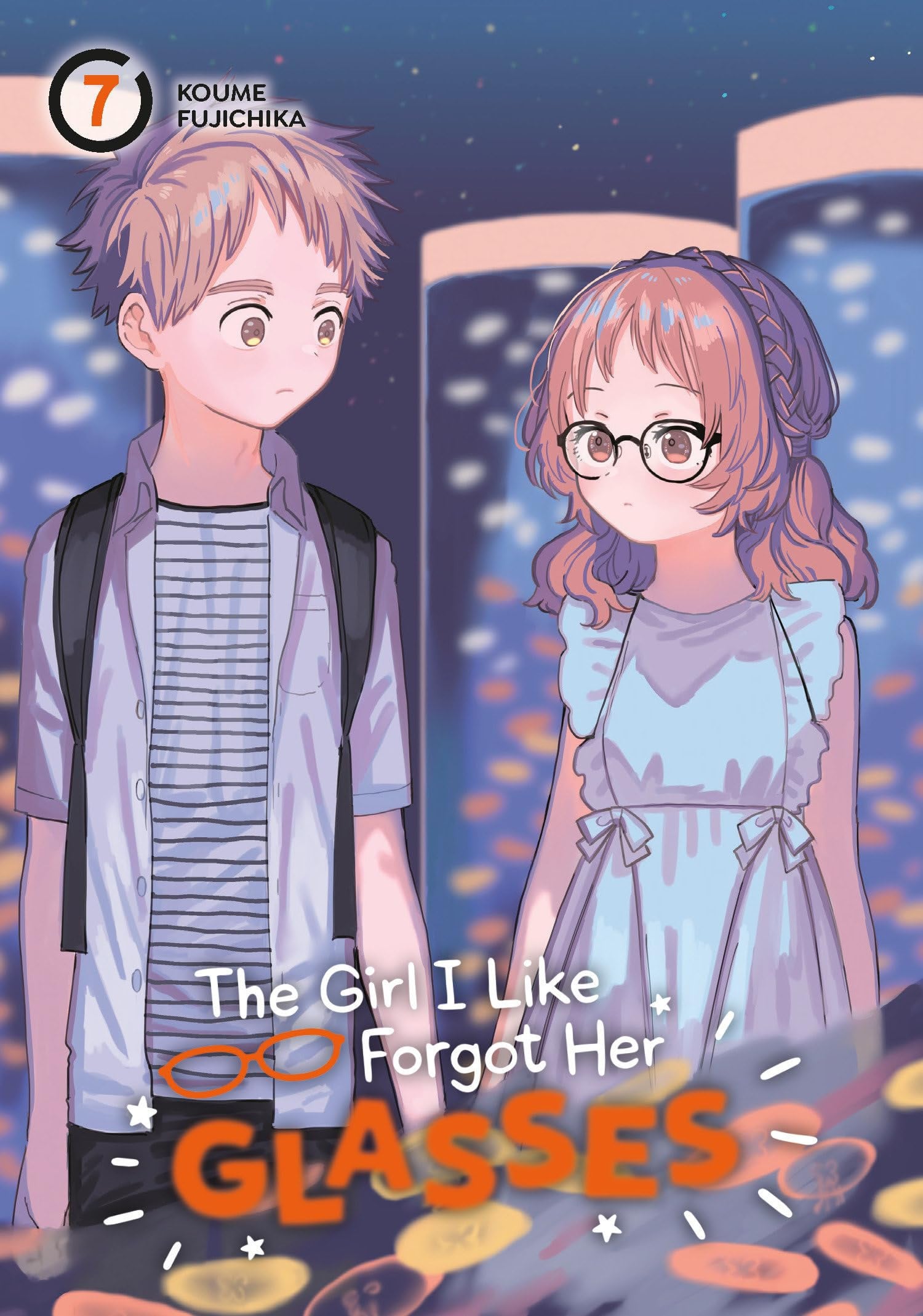 The Girl I Like Forgot Her Glasses Vol. 7 cover