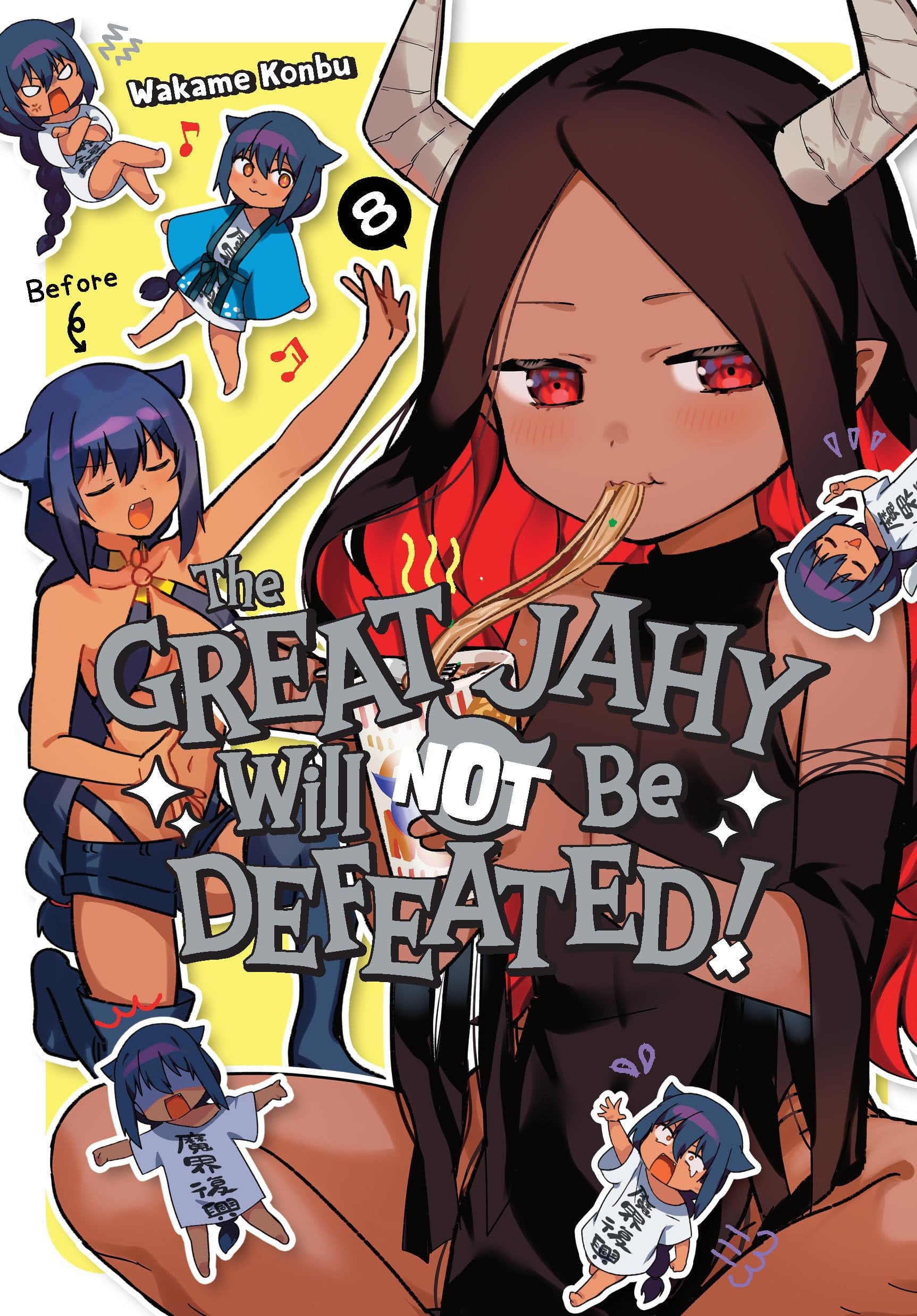 The Great Jahy Will Not Be Defeated! Vol. 8 cover