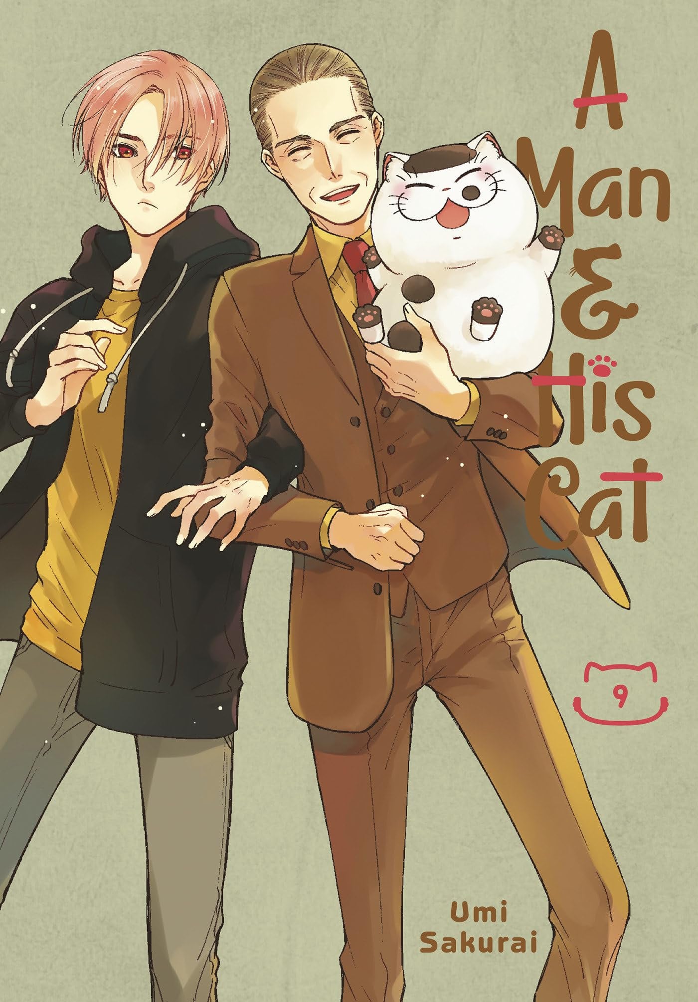 A Man and His Cat Vol. 9 cover