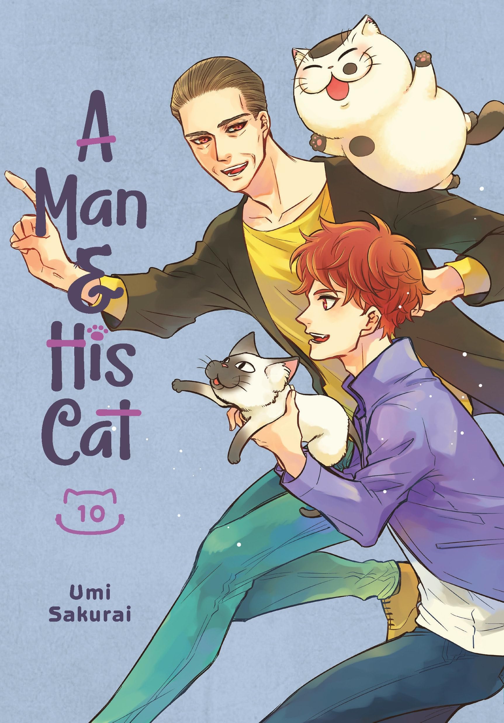 A Man and His Cat Vol. 10 cover