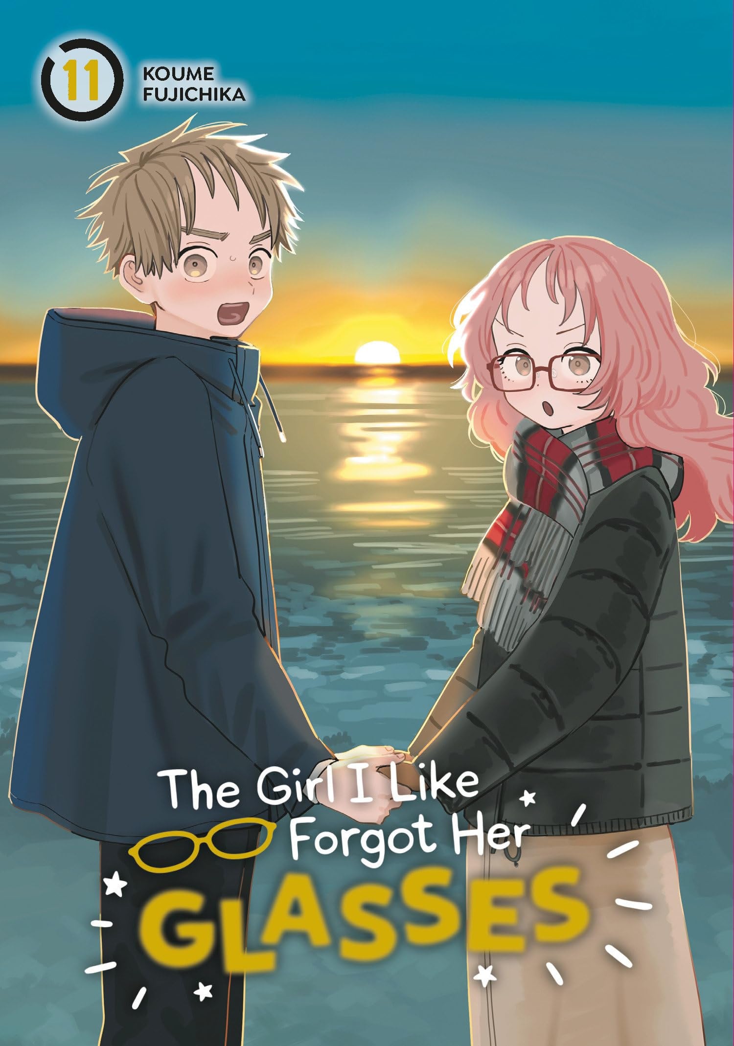 The Girl I Like Forgot Her Glasses Vol. 11 cover