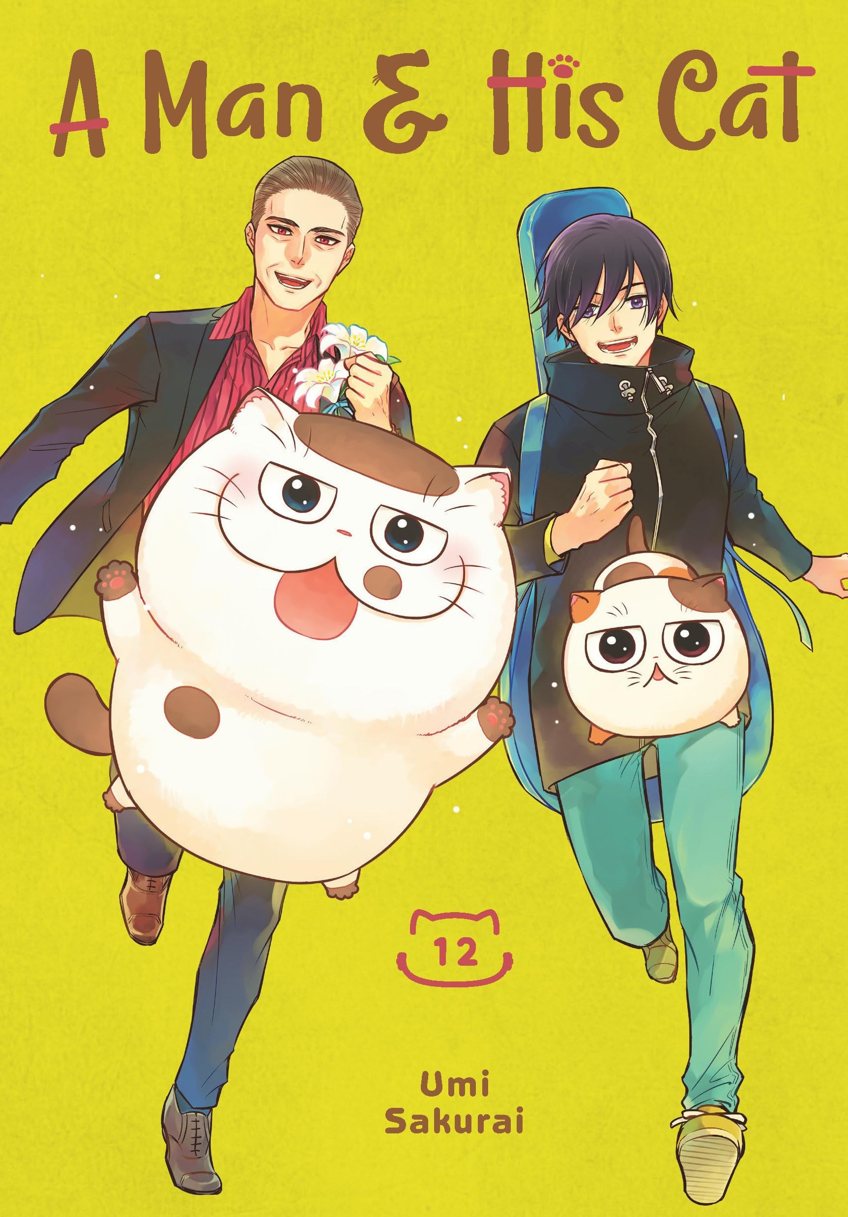 A Man and His Cat Vol. 12 cover