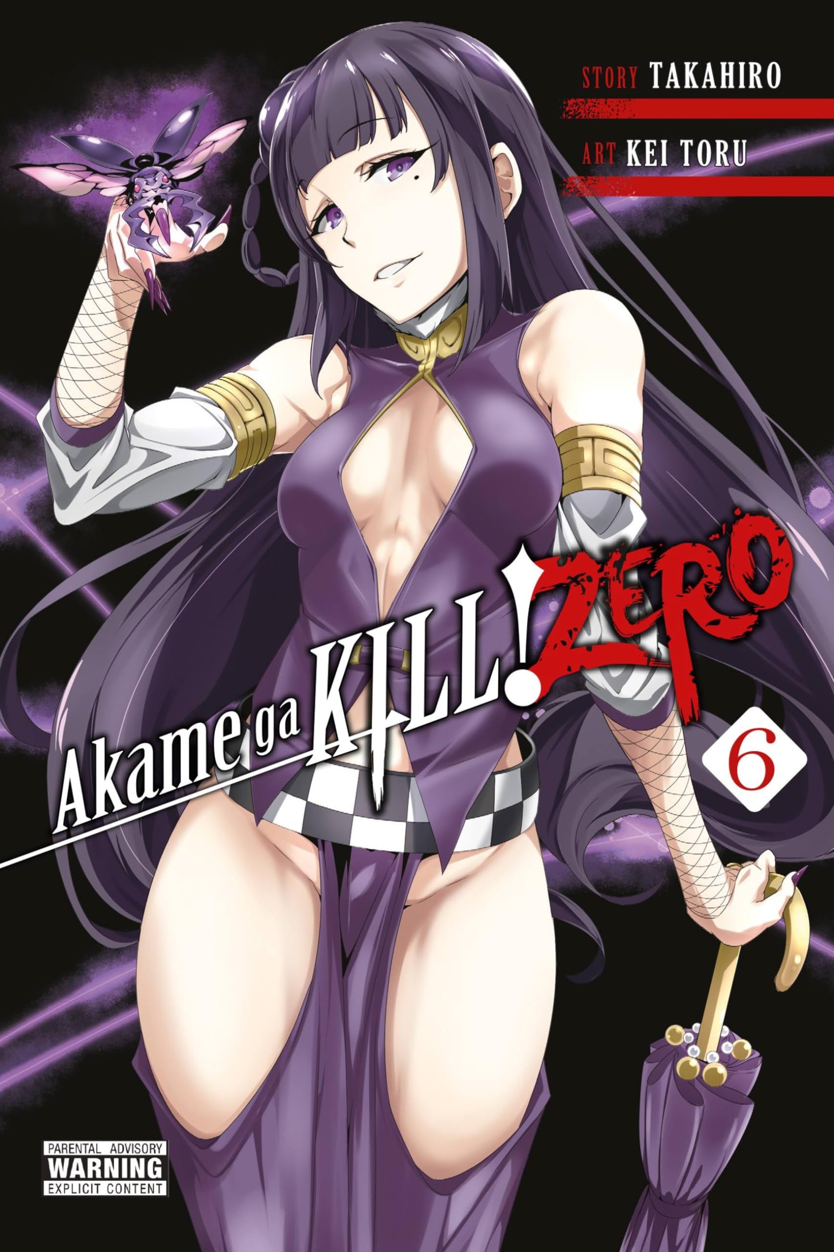 Akame ga KILL! ZERO Vol. 6 cover