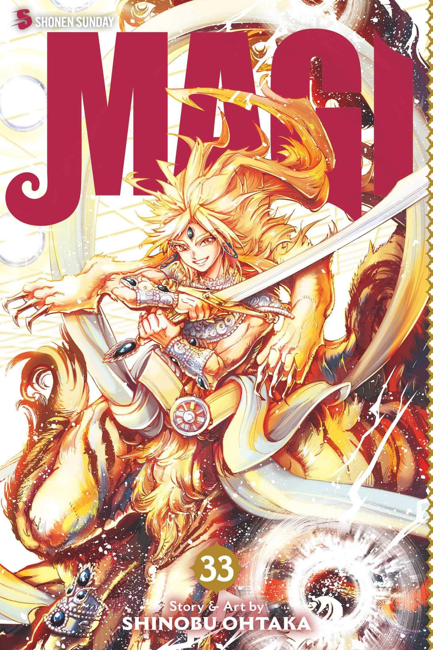 Magi: The Labyrinth of Magic Vol. 33 cover