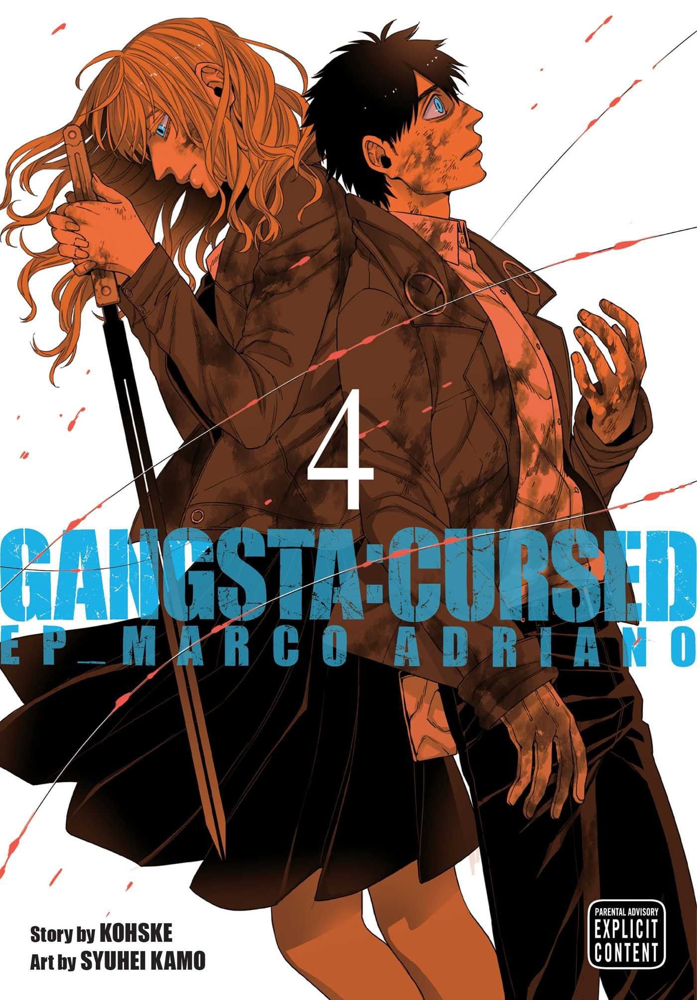 Gangsta: Cursed. Vol. 4 cover