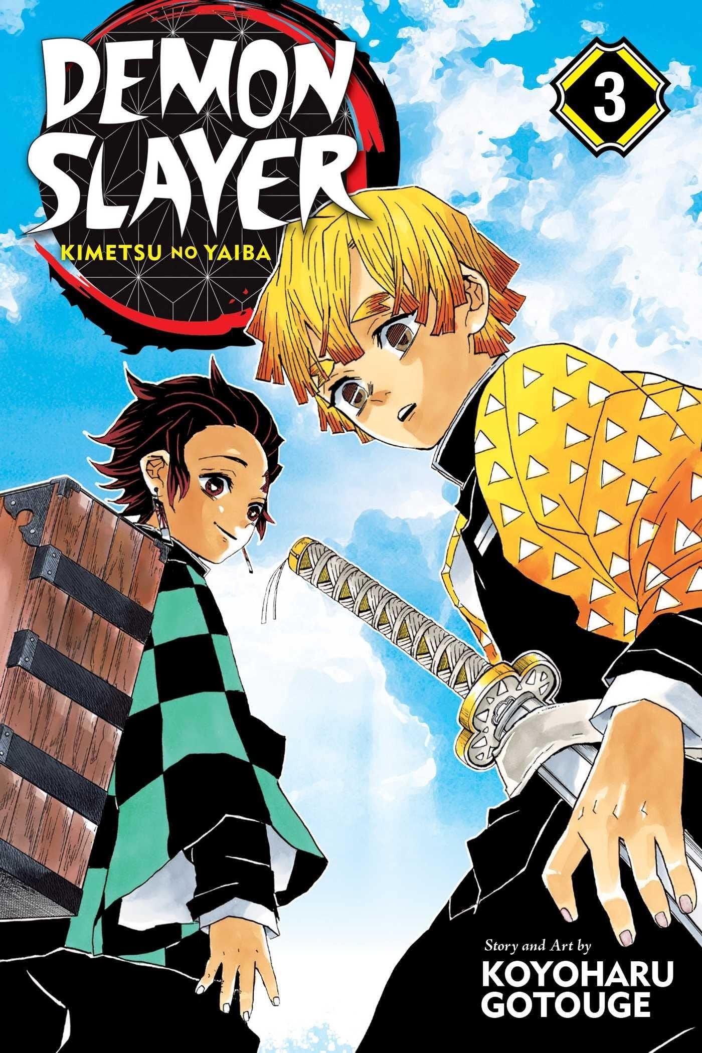 Demon Slayer: Kimetsu no Yaiba Vol. 3 cover