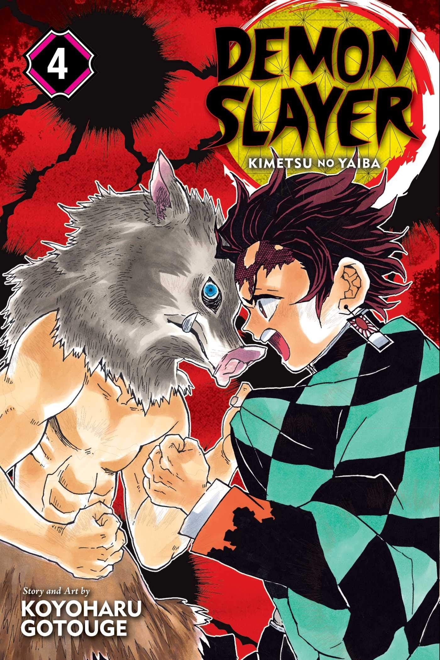 Demon Slayer: Kimetsu no Yaiba Vol. 4 cover