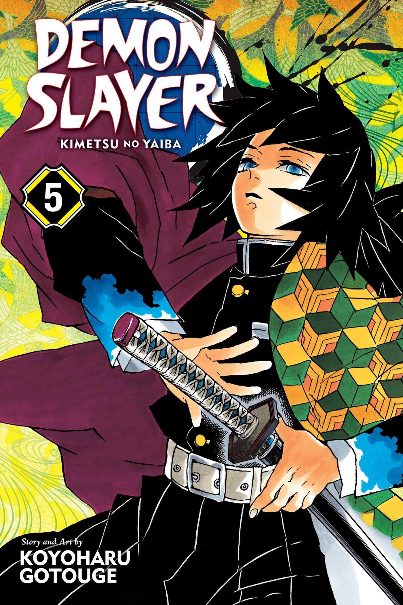 Demon Slayer: Kimetsu no Yaiba Vol. 5 cover
