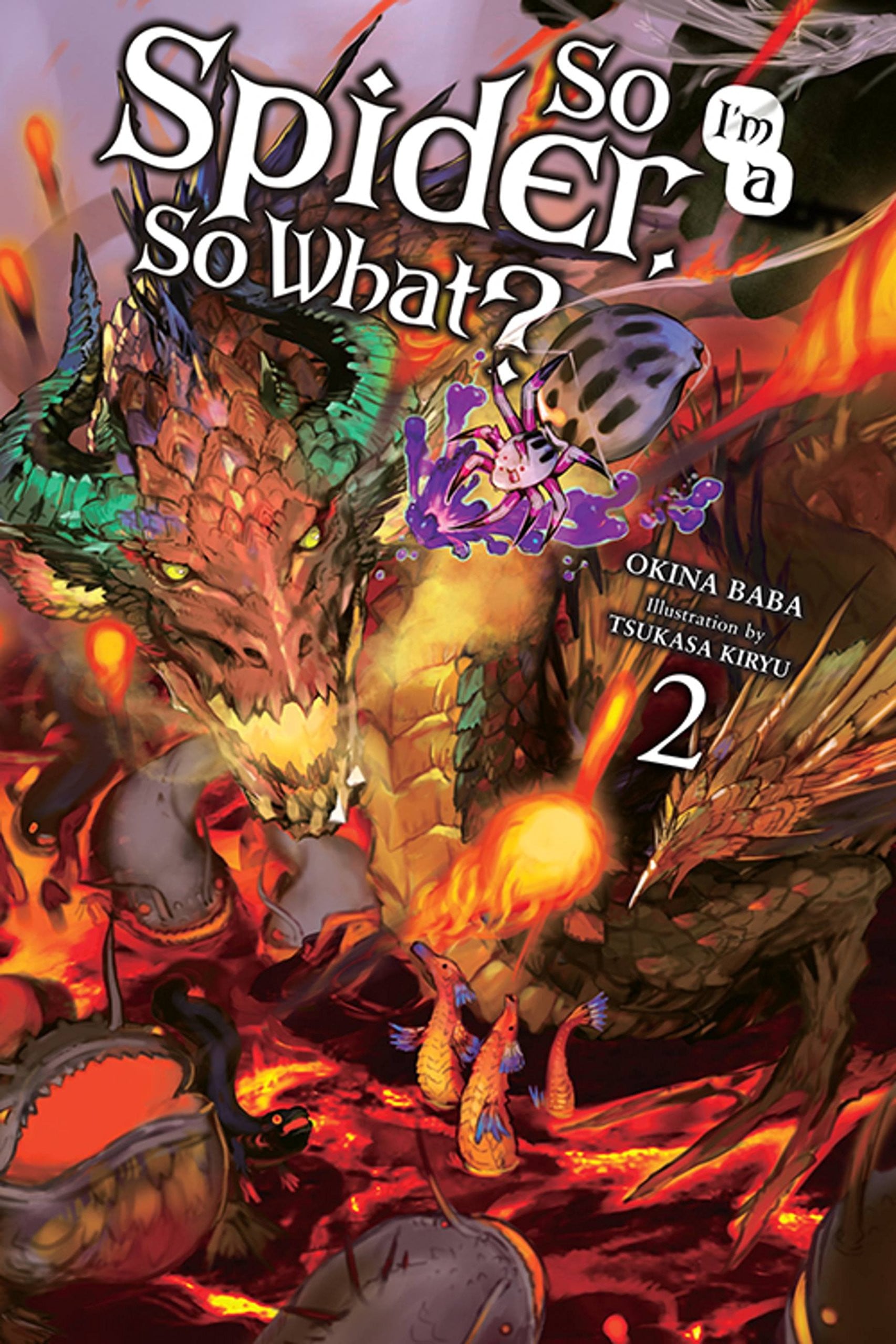 So I'm a Spider, So What?, (Light Novel) Vol. 2 cover