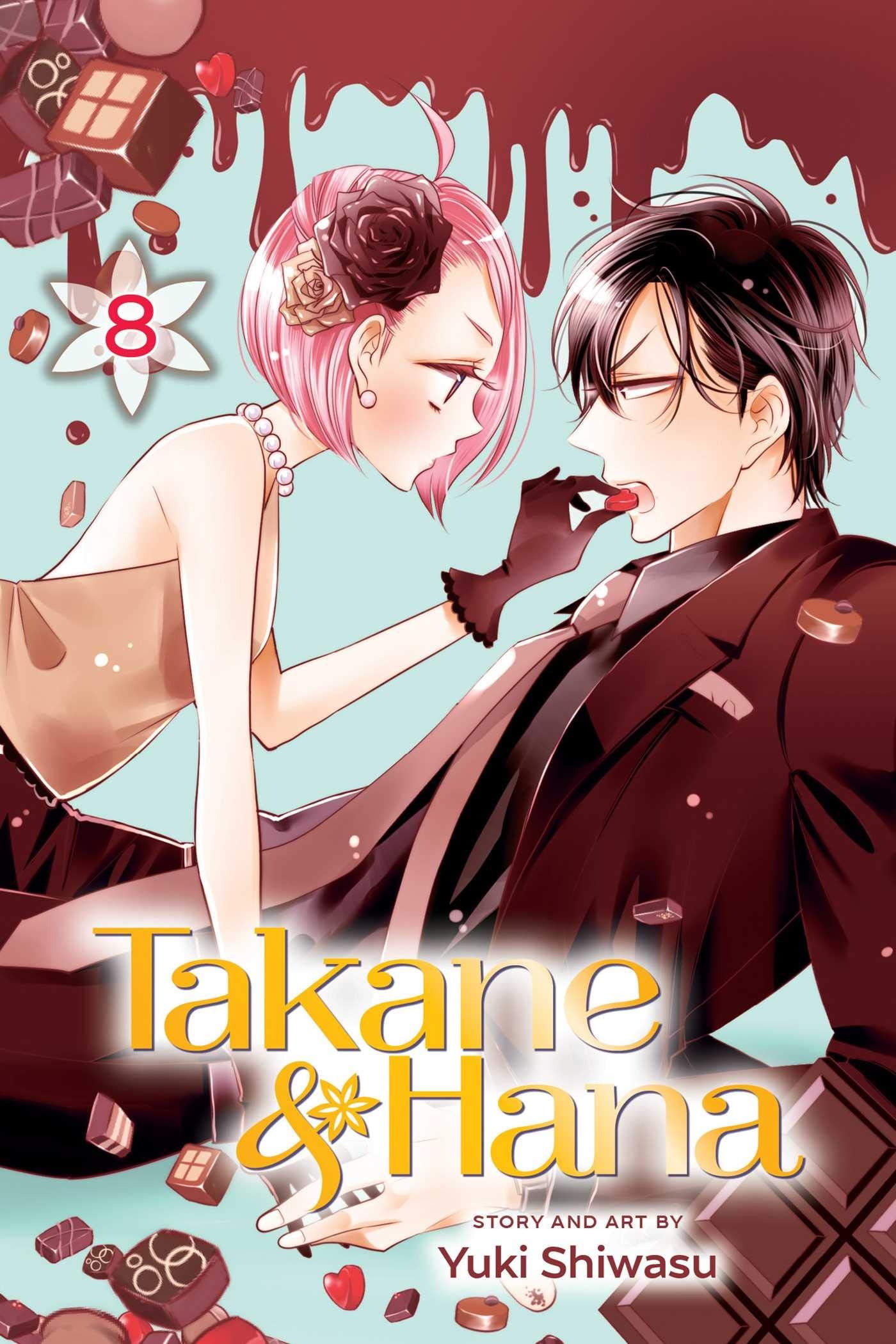 Takane & Hana Vol. 8 cover