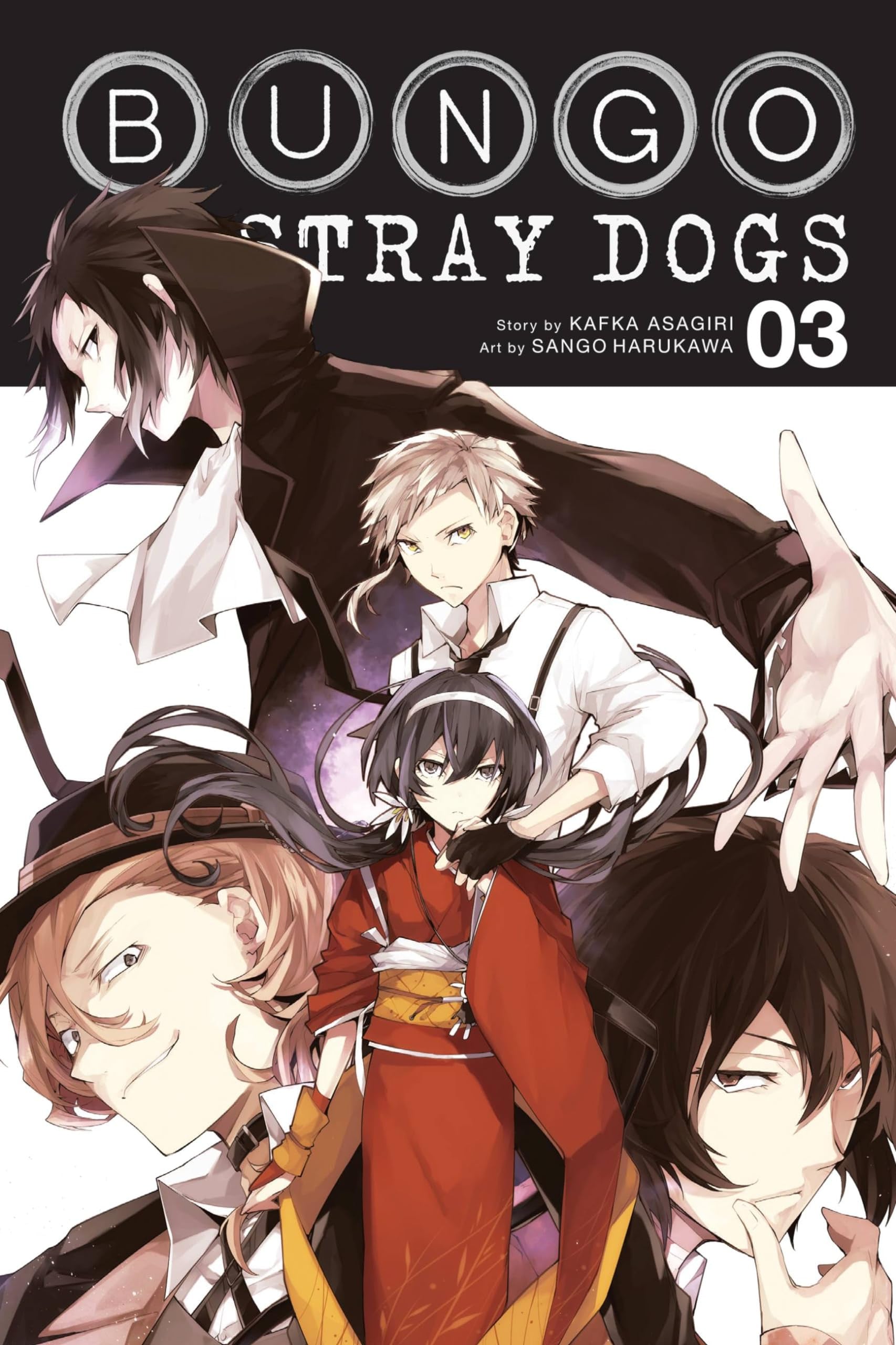 Bungo Stray Dogs Vol. 3 cover