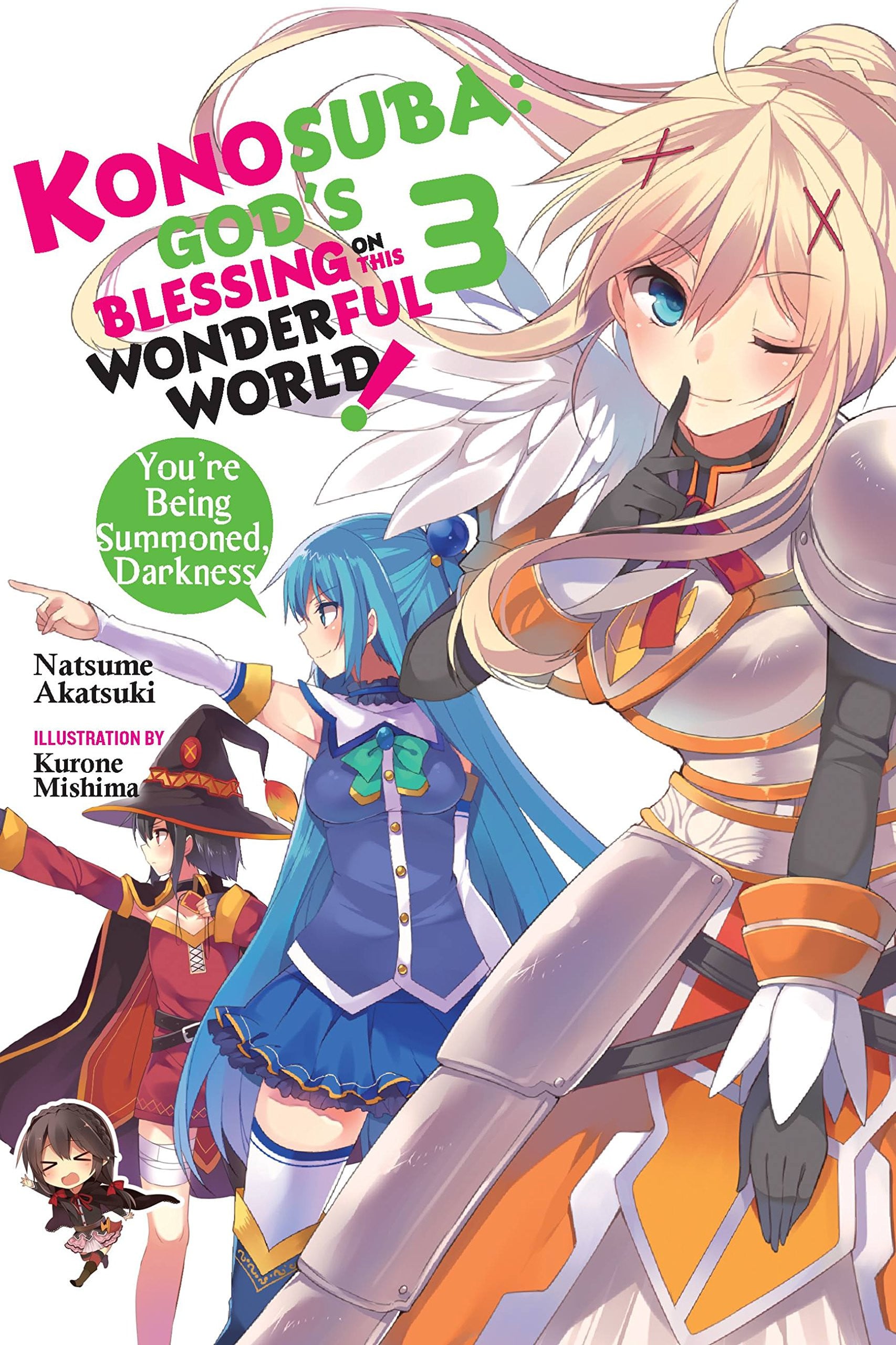 Konosuba: God's Blessing on This Wonderful World! (Light Novel) Vol. 3 cover