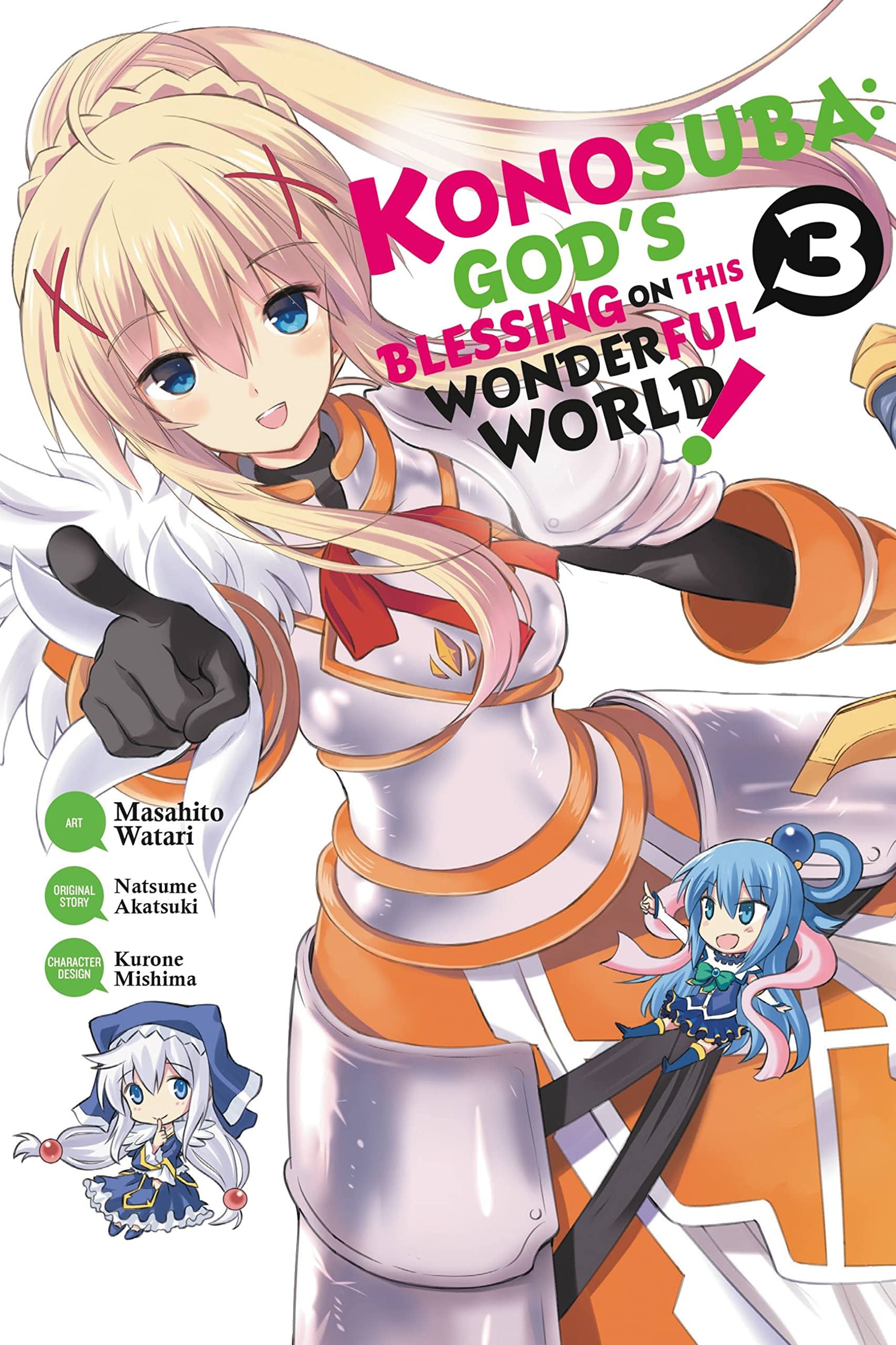 Konosuba: God's Blessing on This Wonderful World! Vol. 3 cover