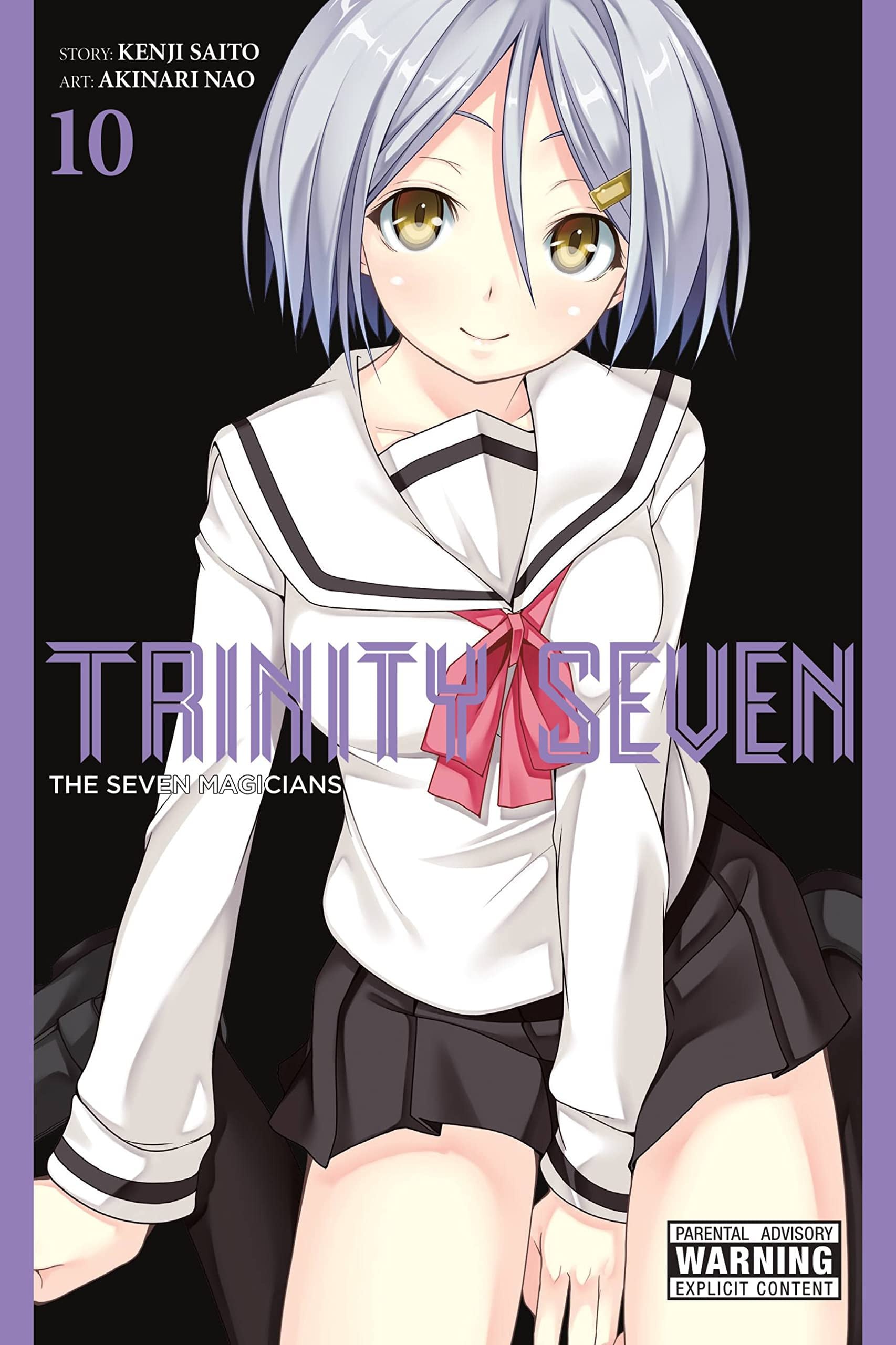 Trinity Seven Vol. 10 cover