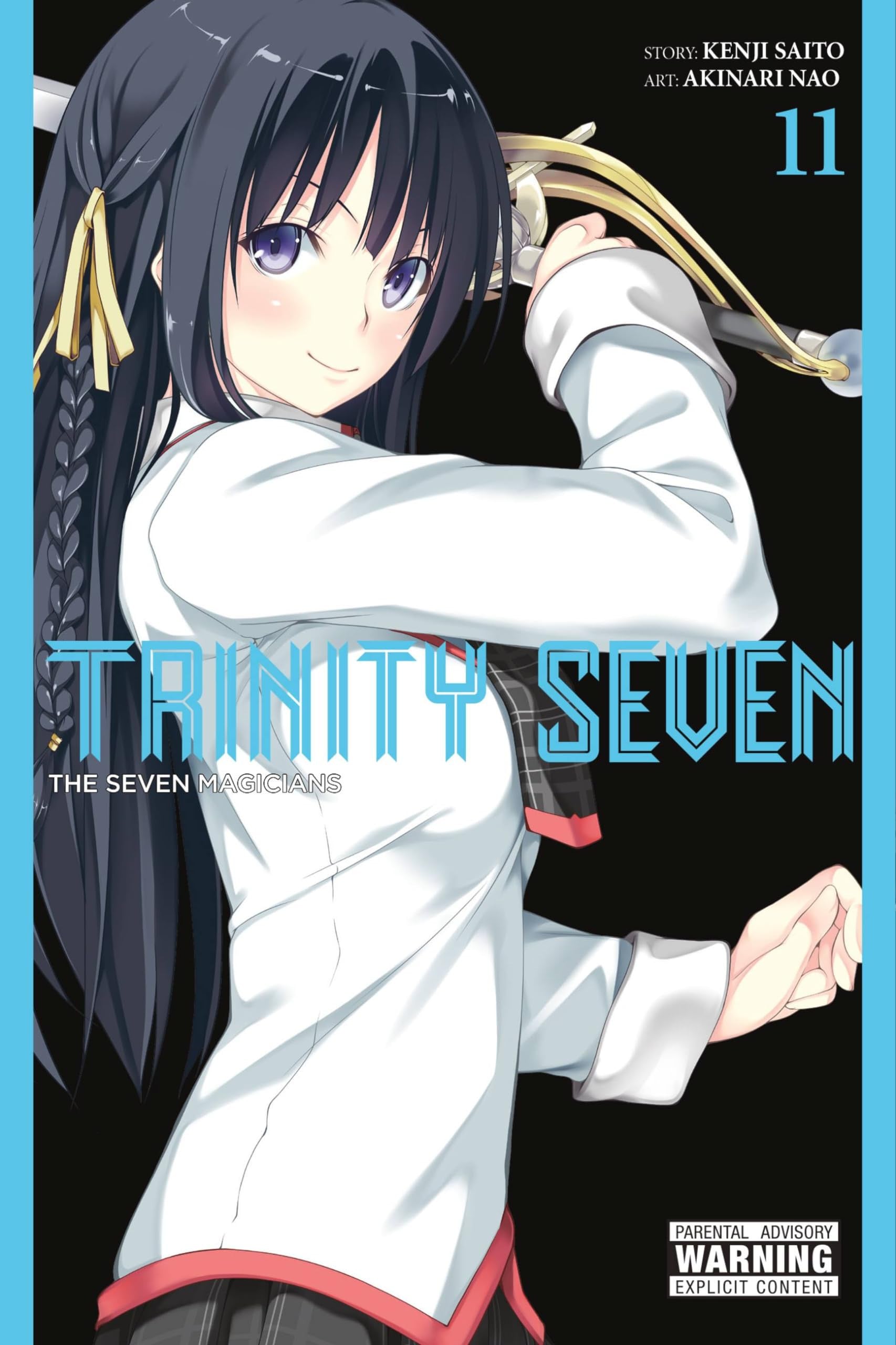 Trinity Seven Vol. 11 cover