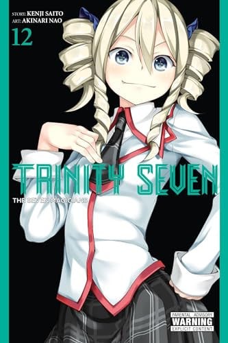 Trinity Seven Vol. 12 cover