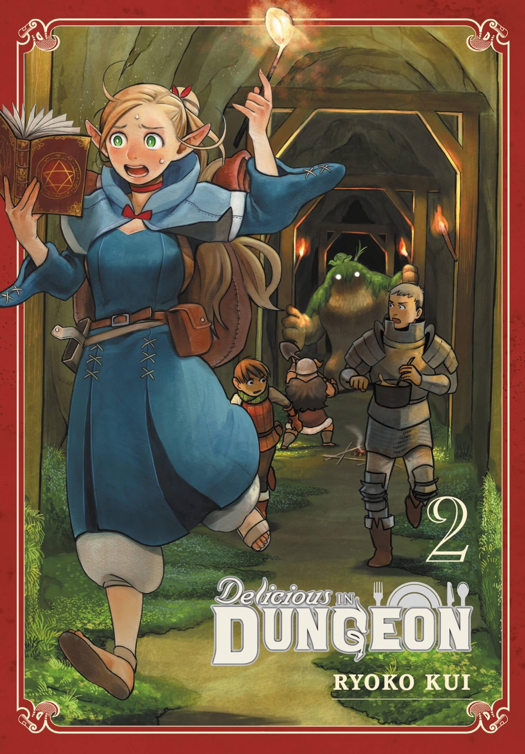 Delicious in Dungeon Vol. 2 cover