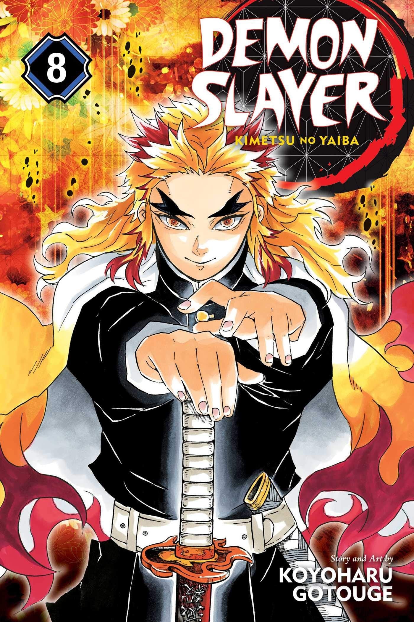Demon Slayer: Kimetsu no Yaiba Vol. 8 cover